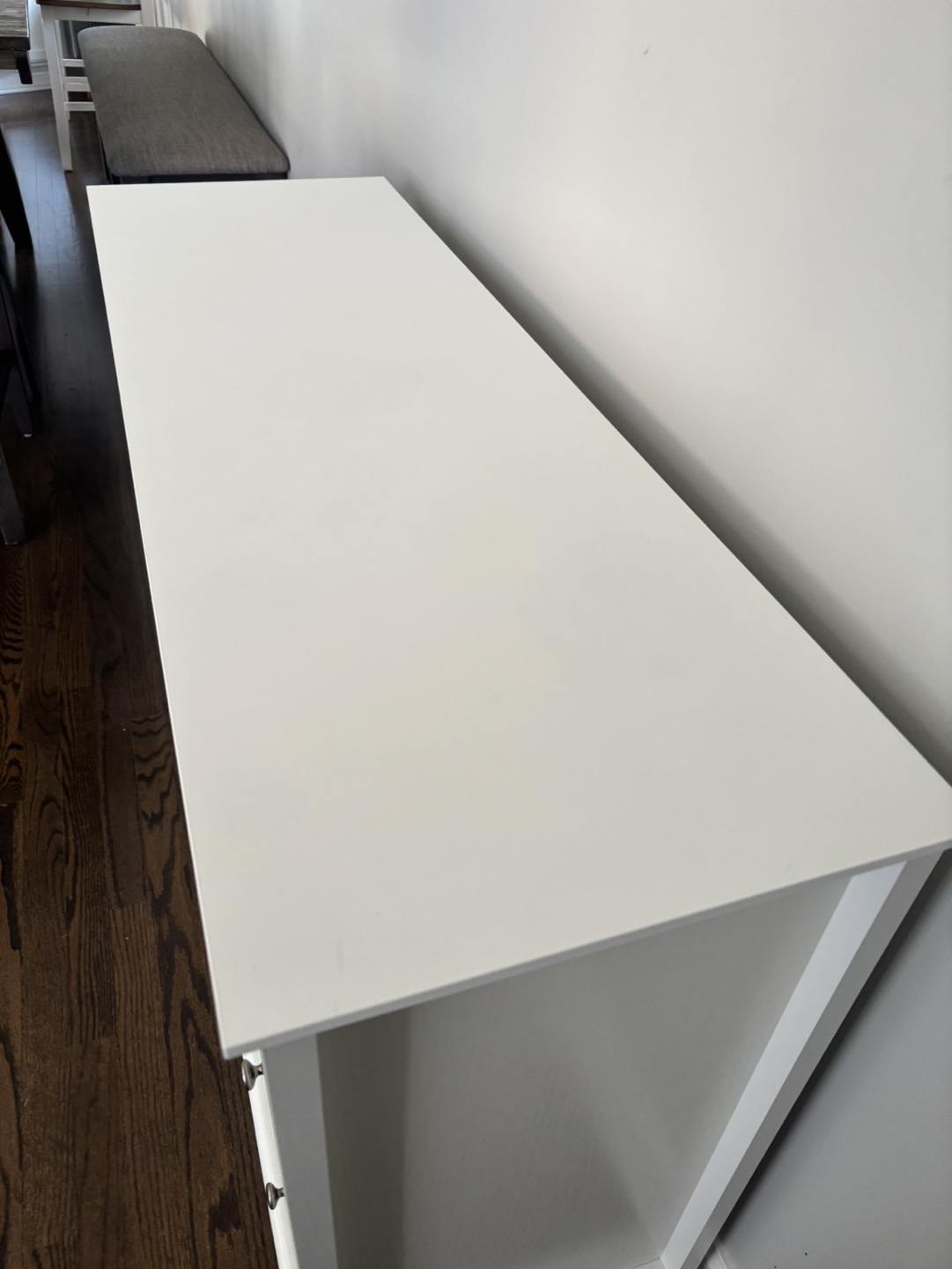 White 6-Drawer Dresser - photo 4