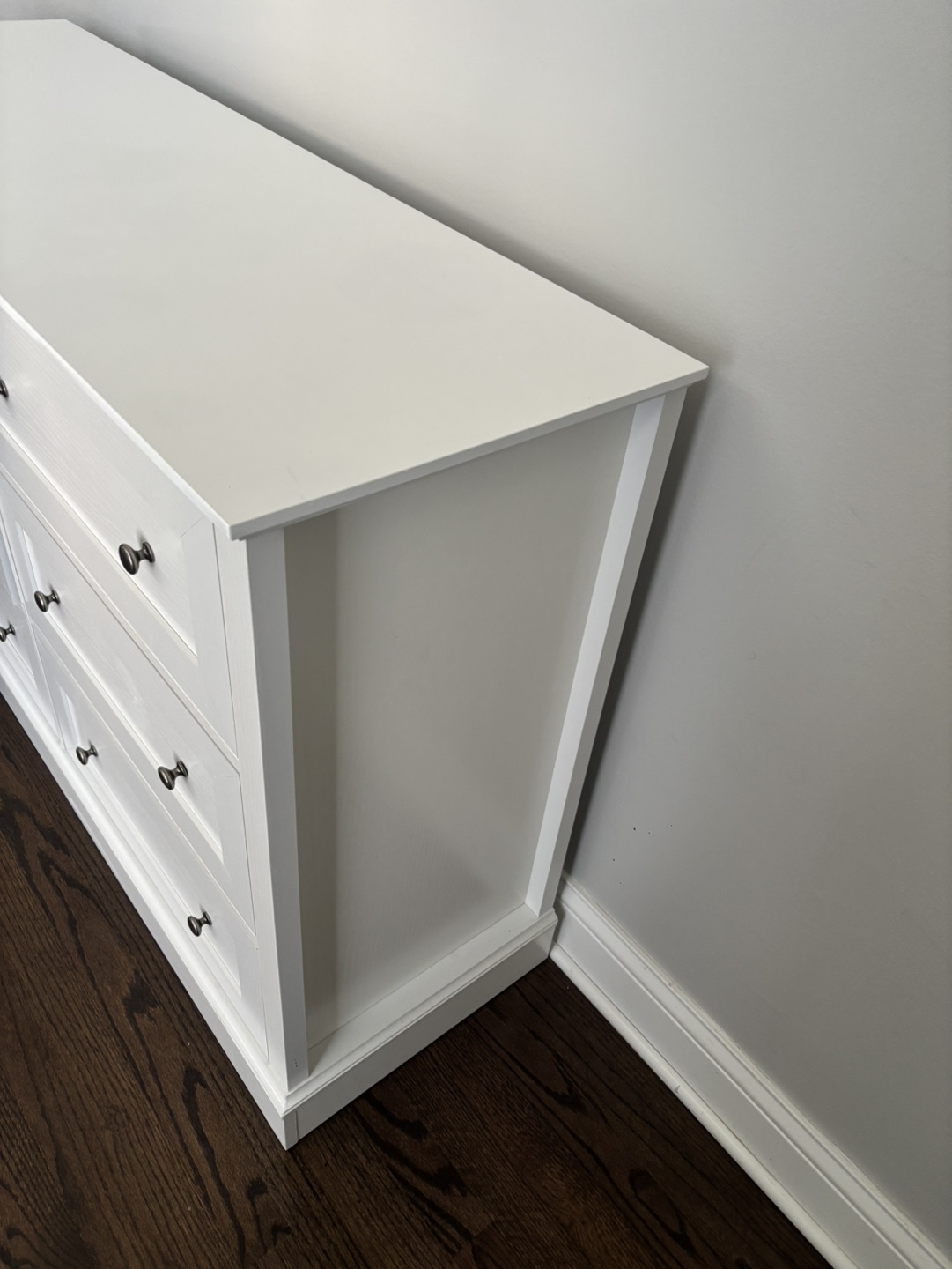 White 6-Drawer Dresser - photo 3