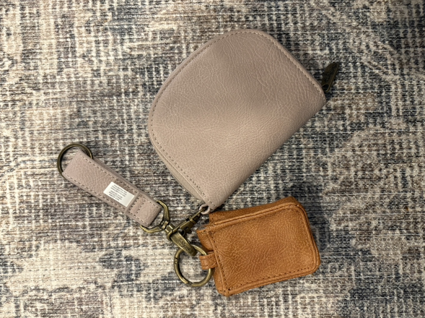 “Thirty One” zip and snap keychain pouches - photo 3