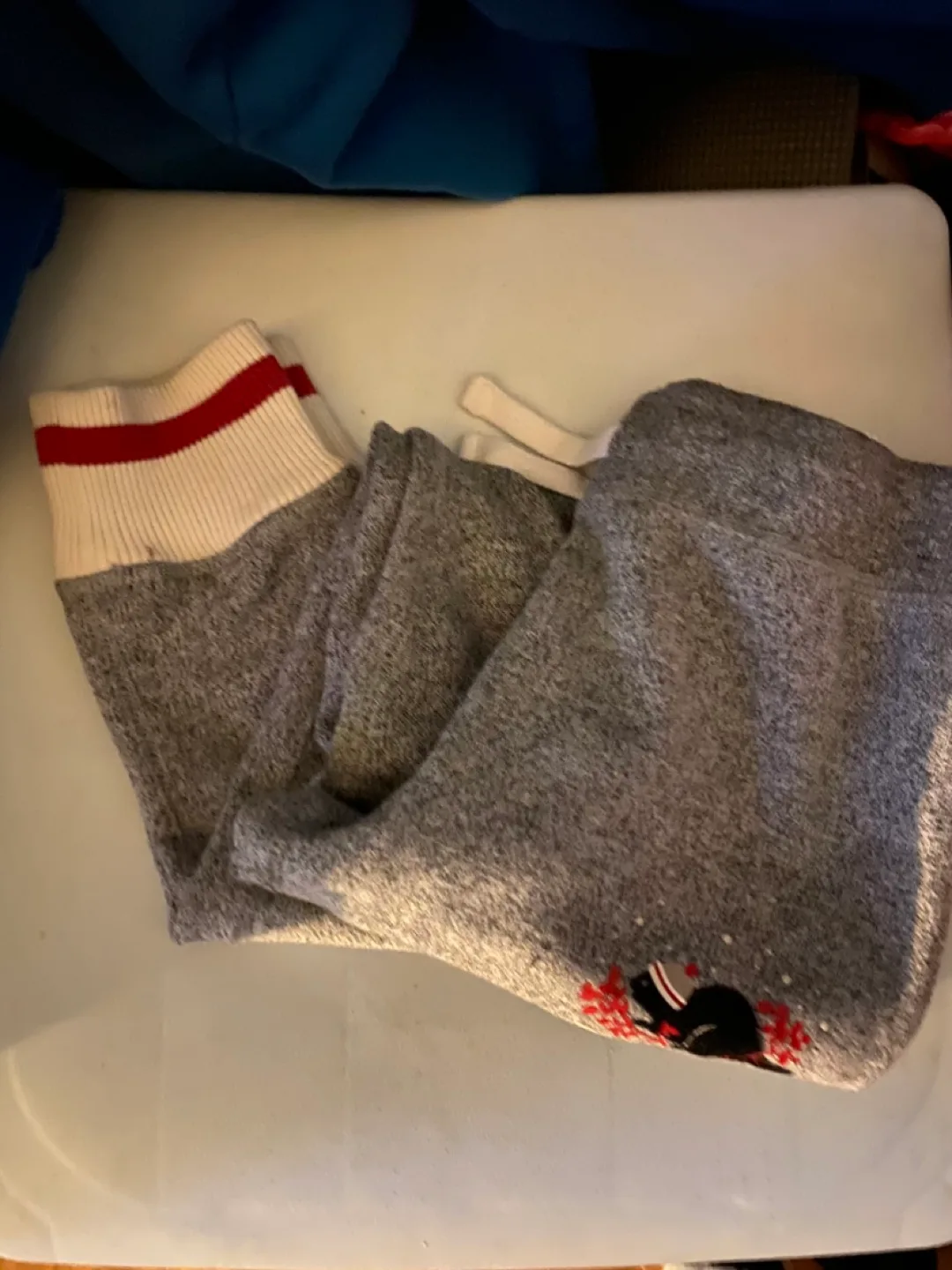 Roots Grey Joggers with Beaver Design image indicator(3)