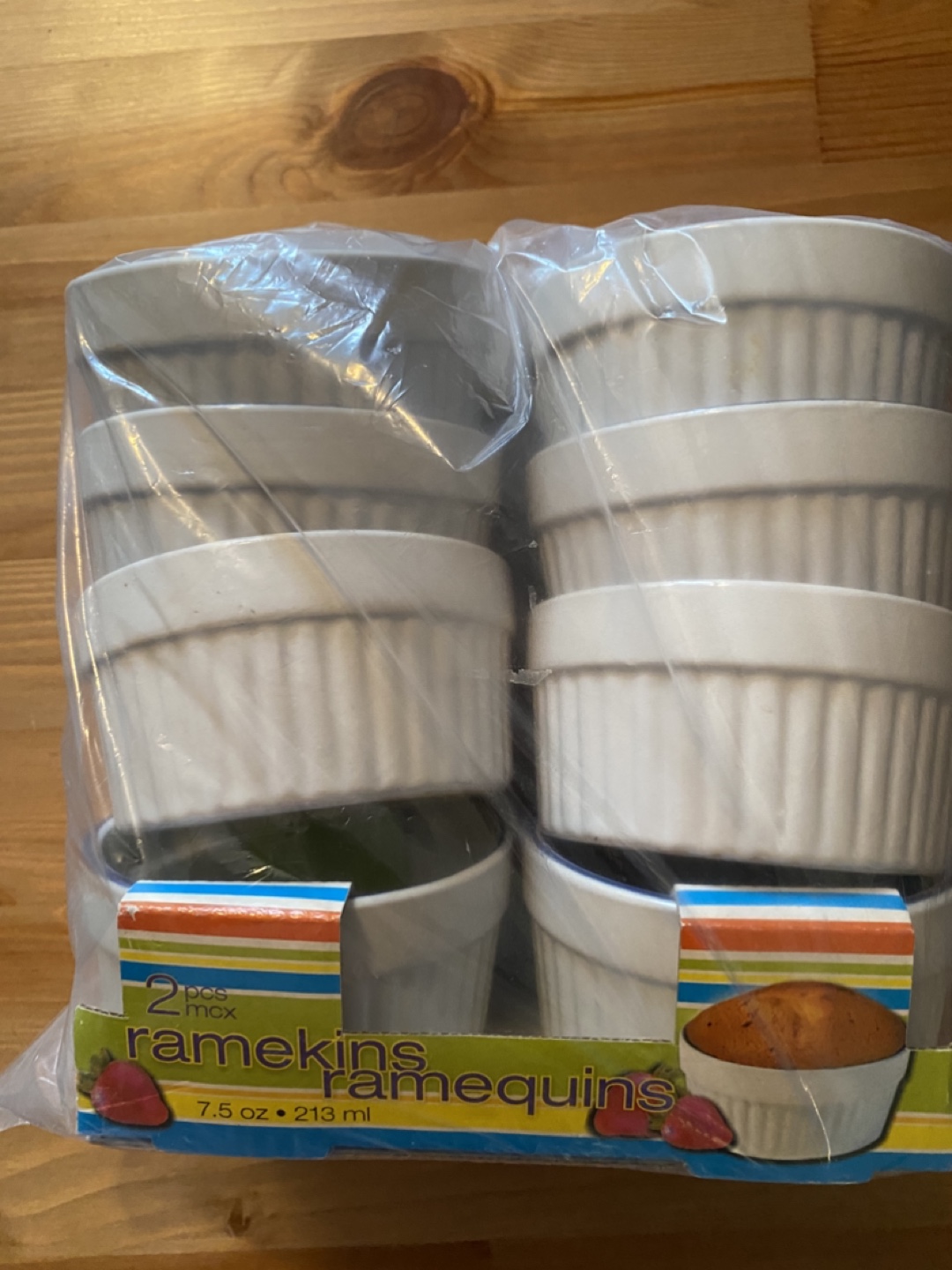 8 ceramic ramekins
