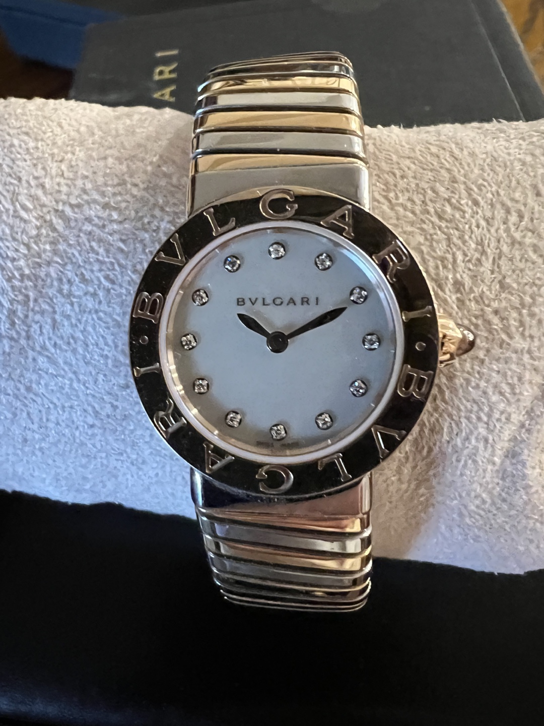 Classic Bvlgari ladies quartz watch