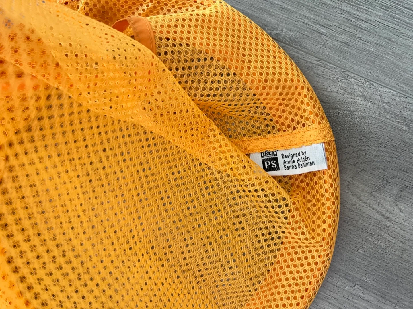 IKEA PS Fangst Toy Storage Organizer - Orange image indicator(4)