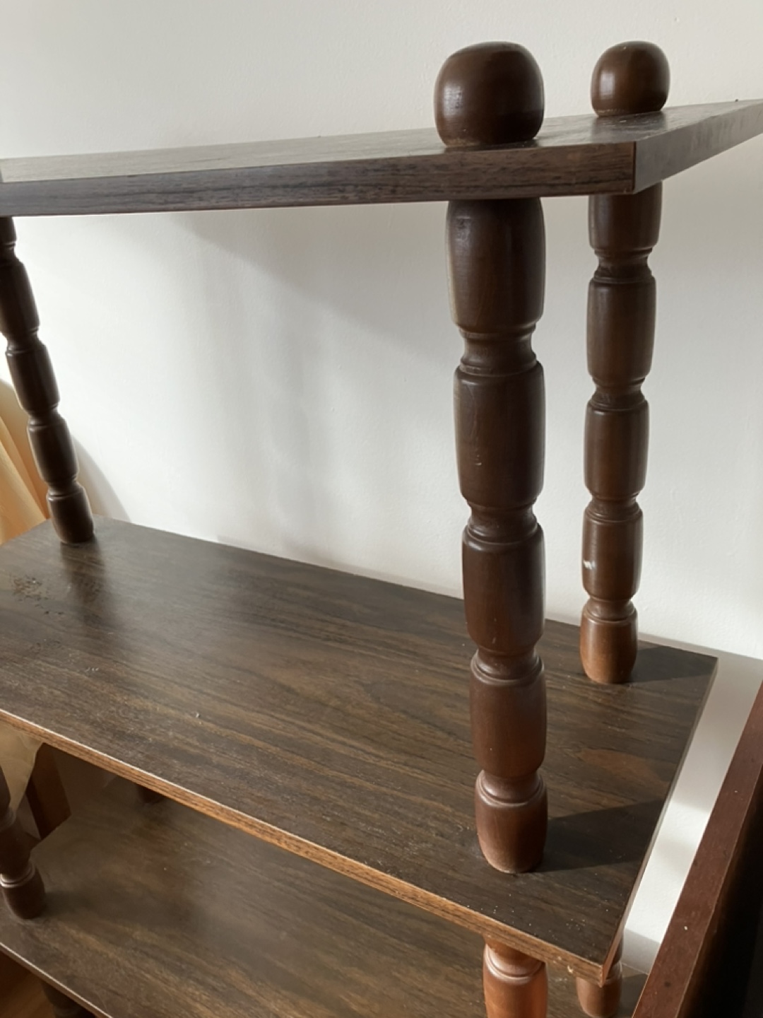 Four-Tier Wooden Shelving Unit - photo 2