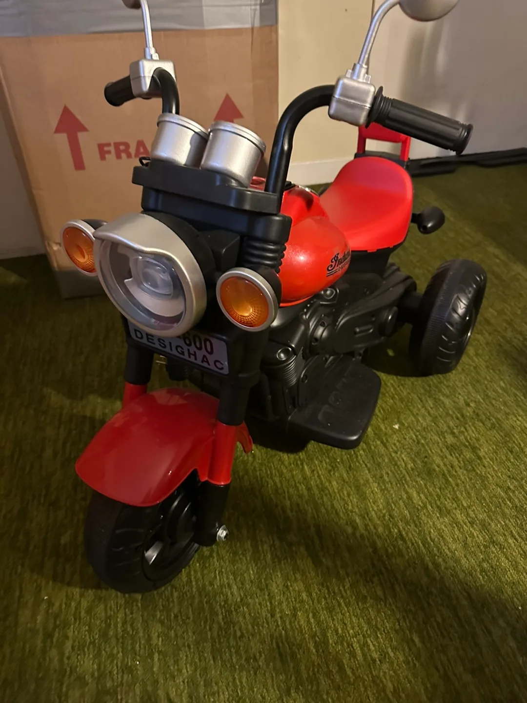 Kids' Indian Motorcycle Tricycle image indicator(4)