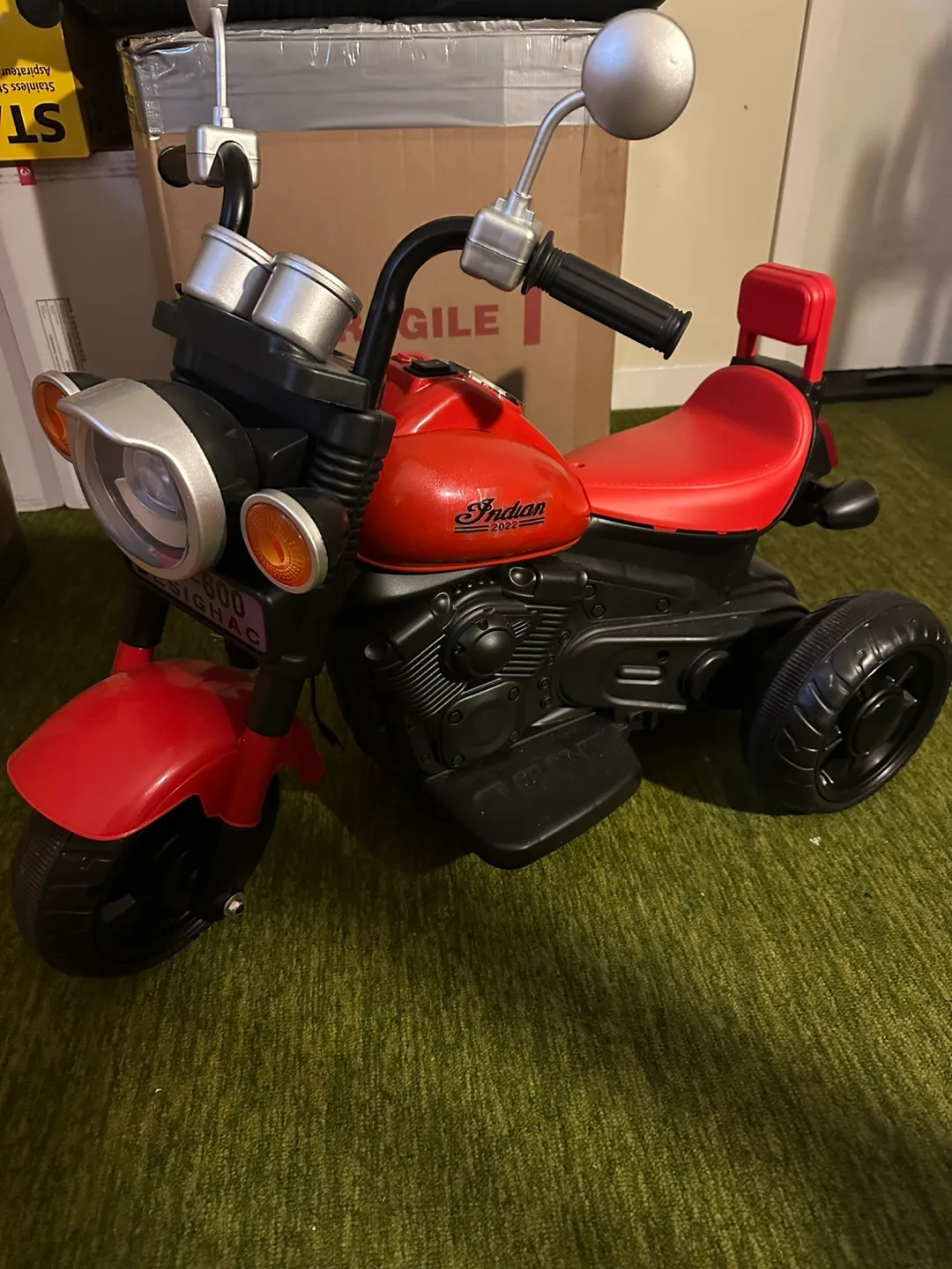 Kids' Indian Motorcycle Tricycle image indicator(8)