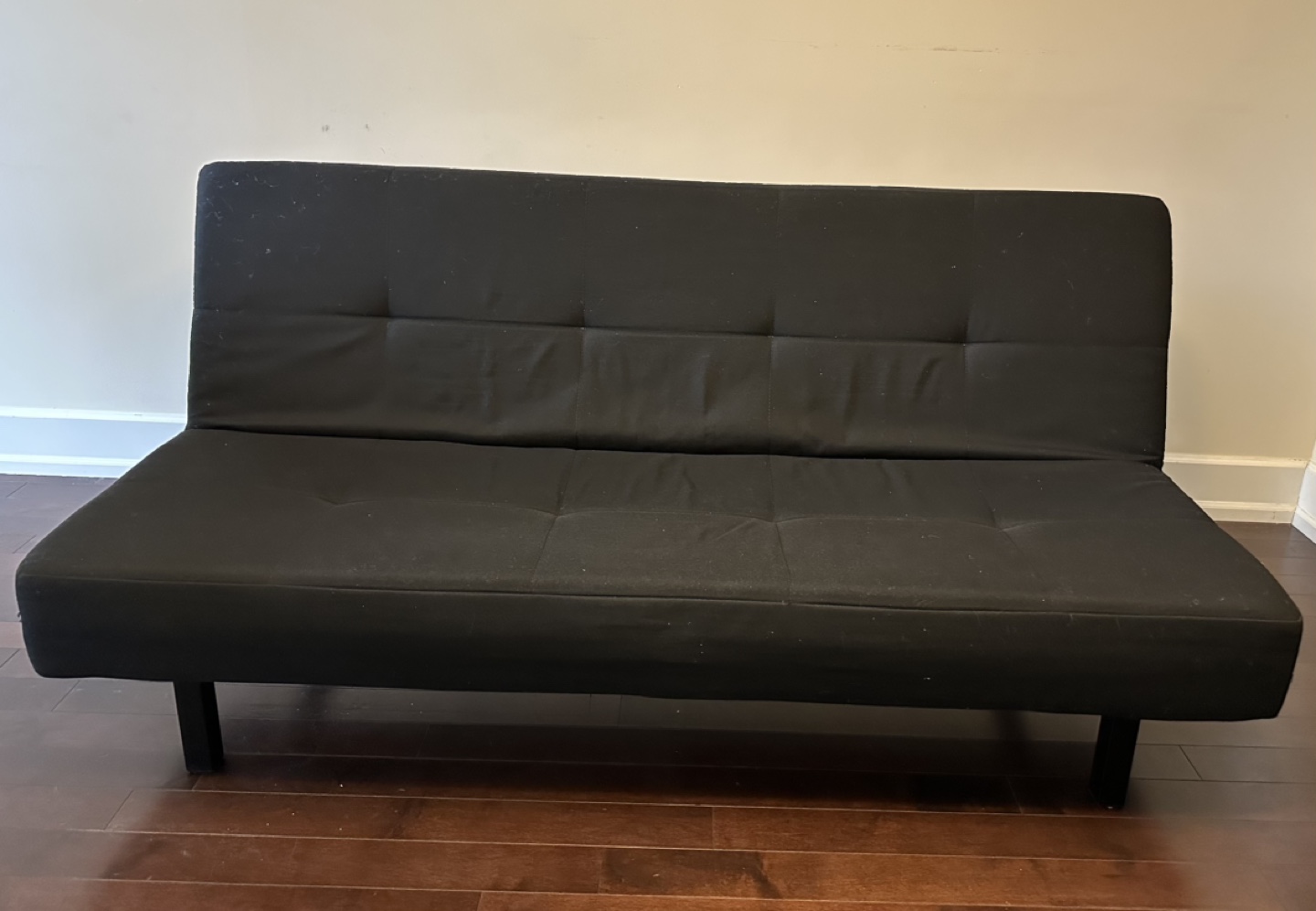 Black Futon Sofa Bed - photo 5