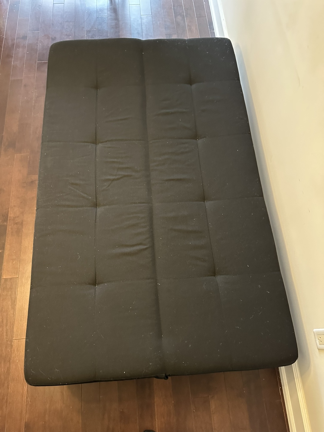 Black Futon Sofa Bed - photo 4