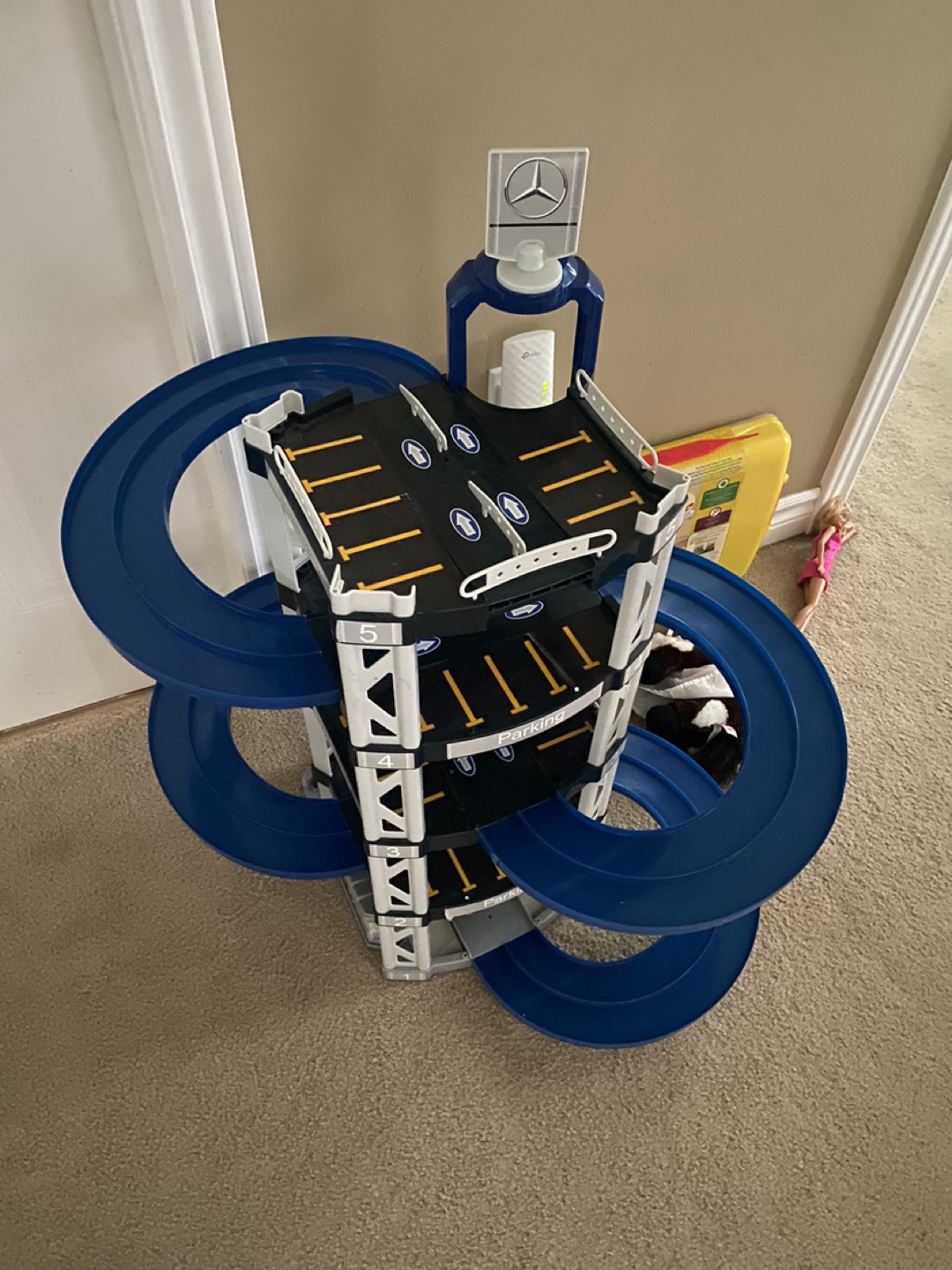 Mercedes-Benz Multi-Level Parking Garage Toy