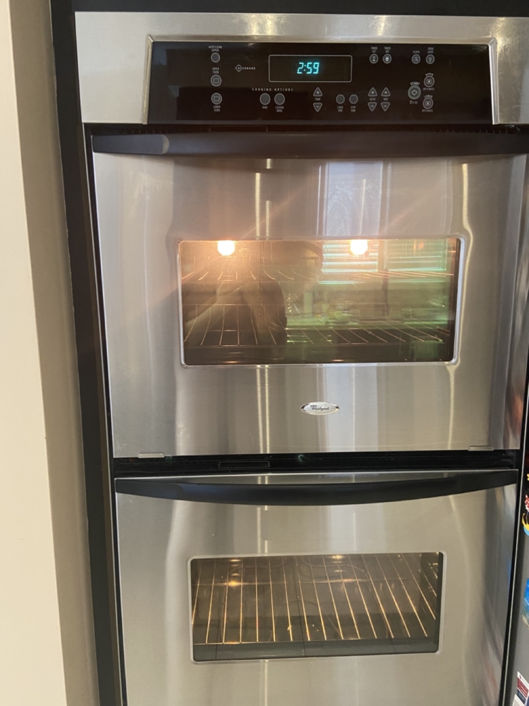Whirlpool RBD305PRS Double Electric Oven - Stainless Steel