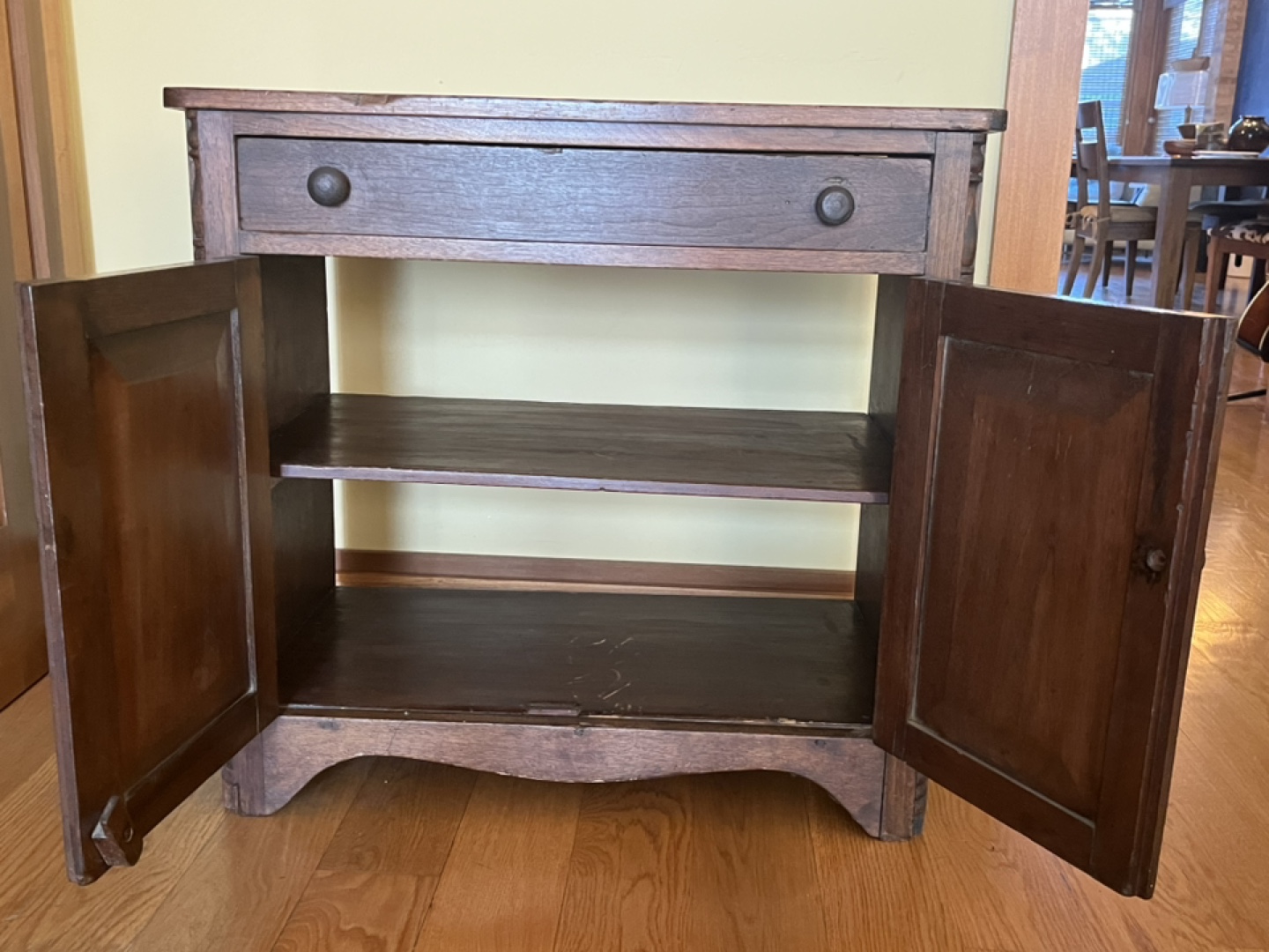 Antique Walnut Cabinet - photo 2