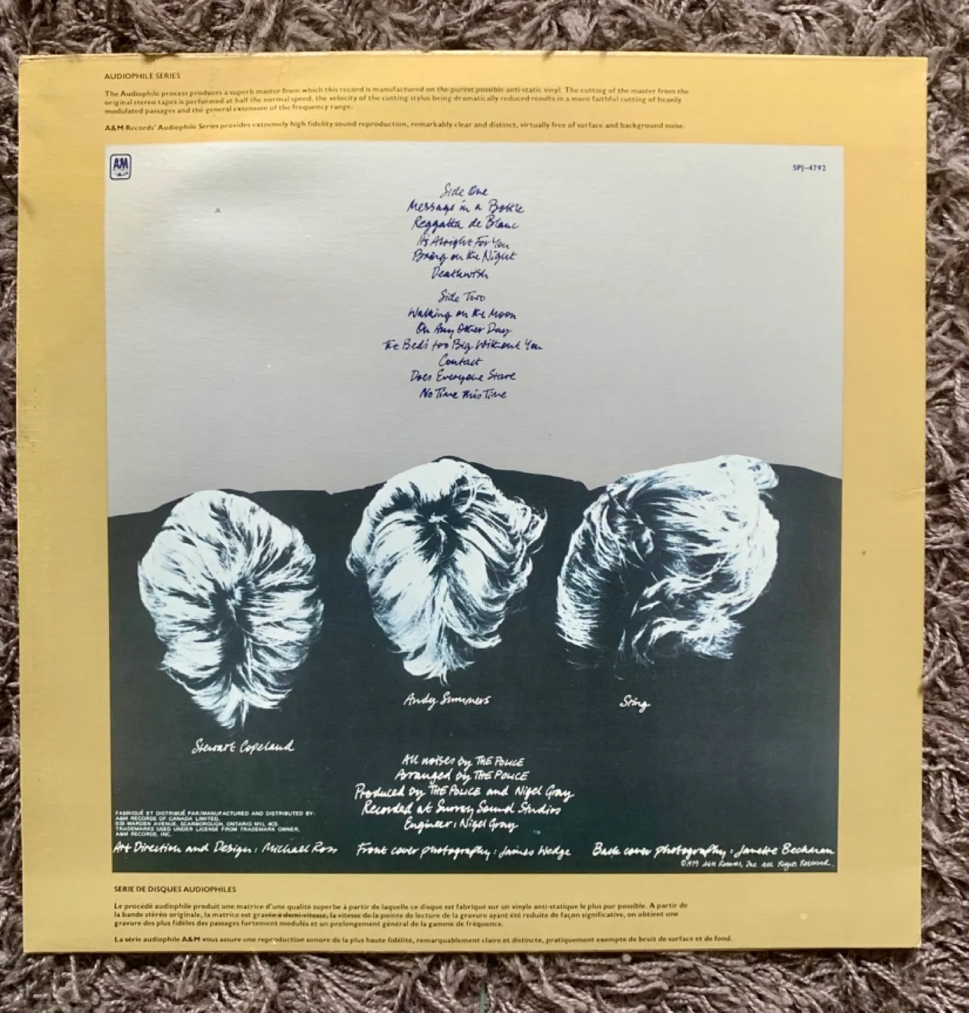 Audiophile The Police - Reggatta De Blanc - Half Speed Mastered image indicator(2)