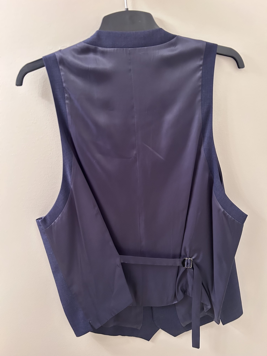 Charles Tyrwhitt Men's Indigo Waistcoat Size 46R - photo 3