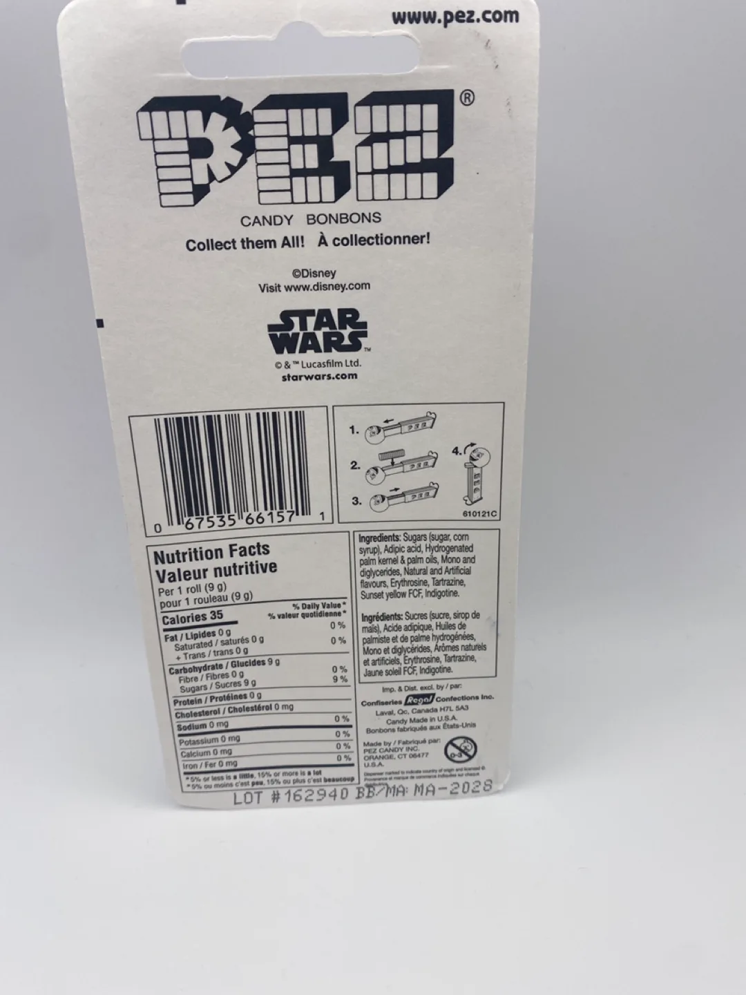 Star Wars Mandalorian PEZ Dispenser – New in Package image indicator(2)