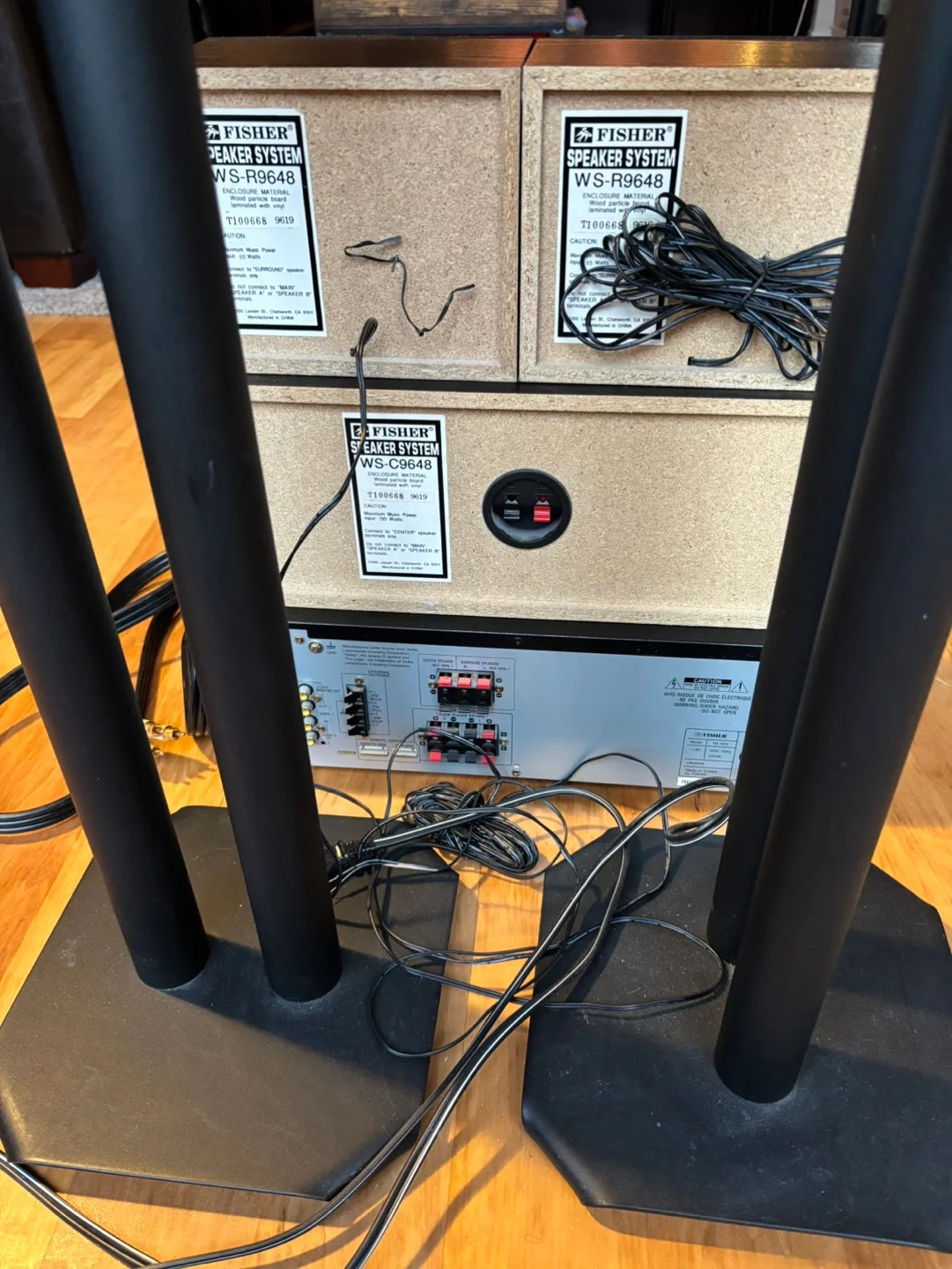 Fisher 5.1 Home Surround Sound Theatre System image indicator(3)