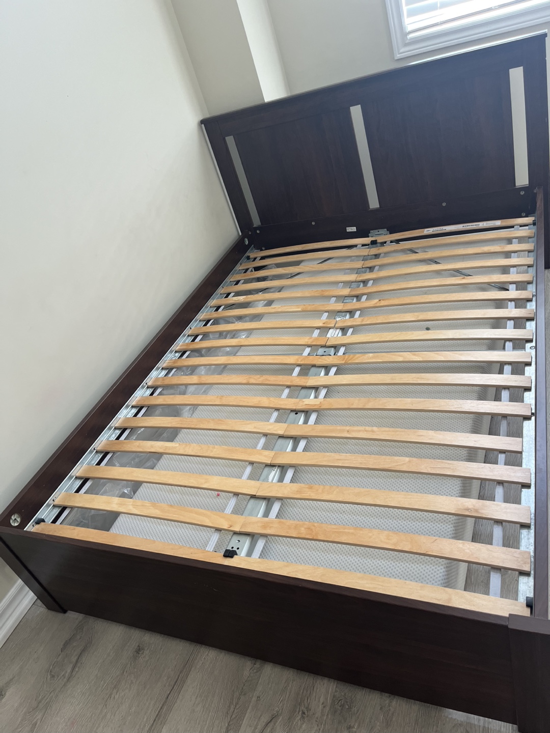 IKEA MALM Full Bed Frame - Dark Brown