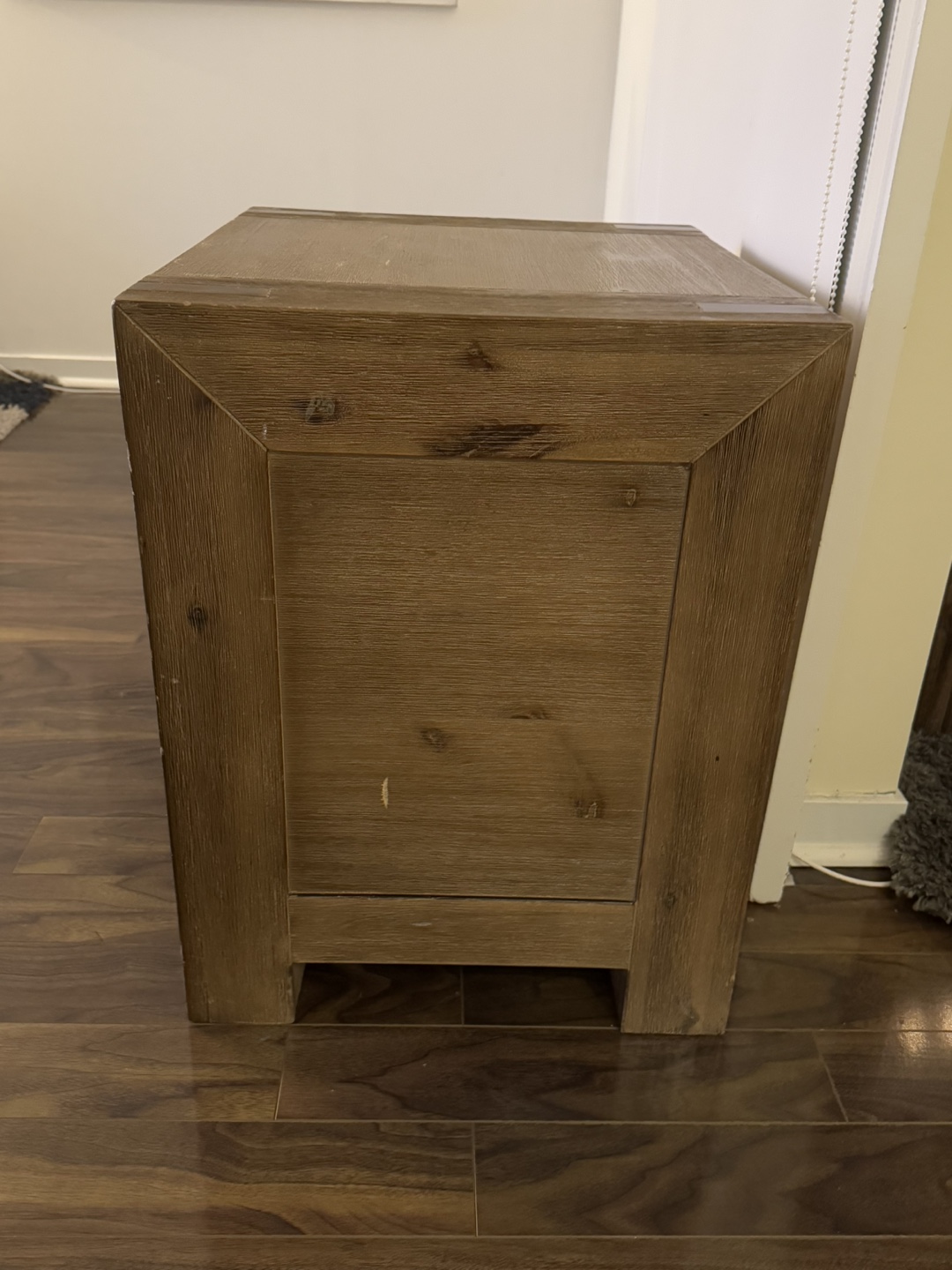 Rustic Wooden Filing Cabinet - photo 2