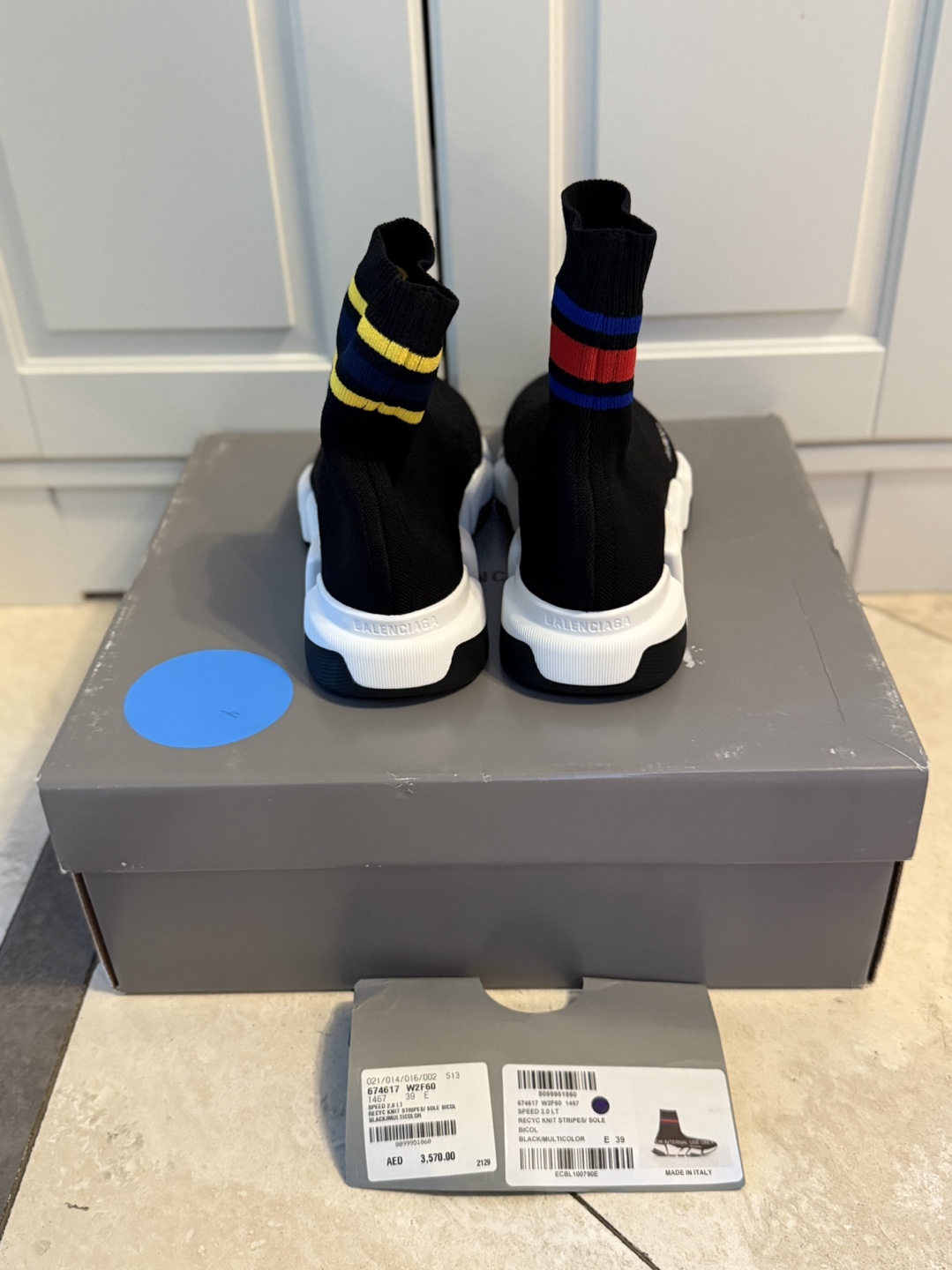Balenciaga Speed Knit 2.0 Sock Sneakers - Men’s Size 39 - photo 3