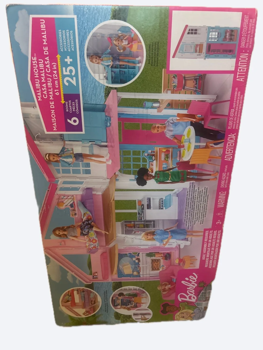Barbie Malibu House Dollhouse Playset image indicator(2)
