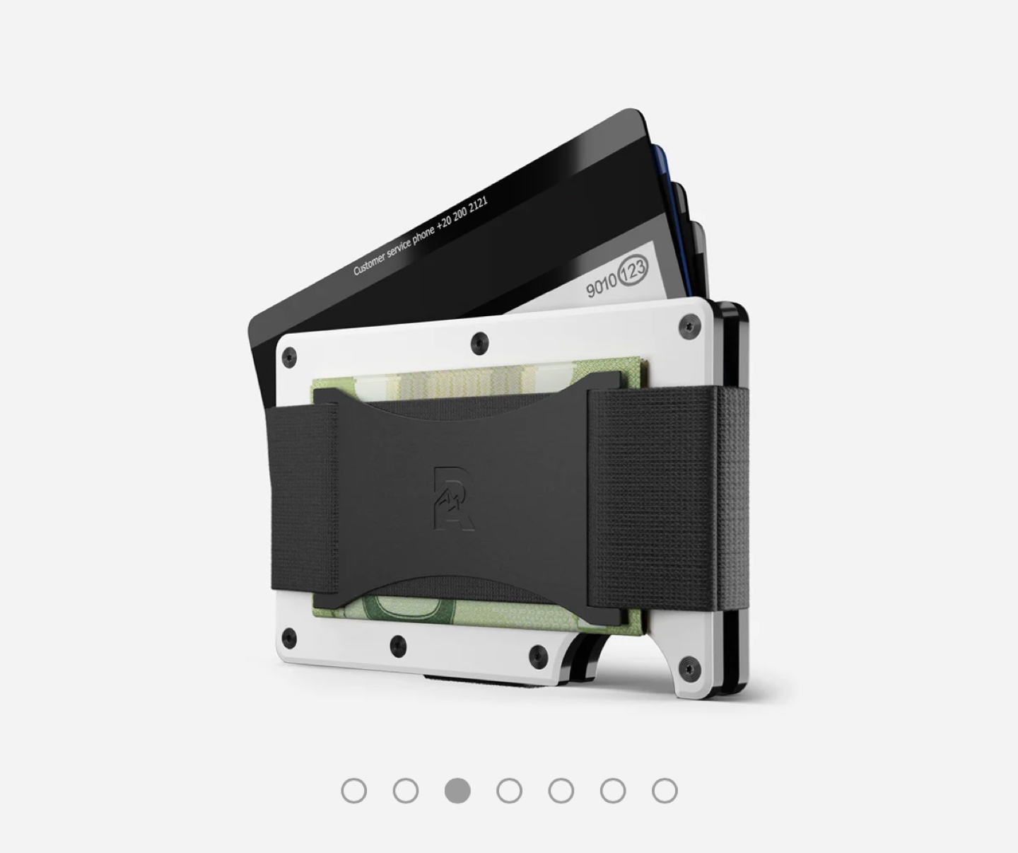 The Ridge Minimalist Wallet - White - photo 3