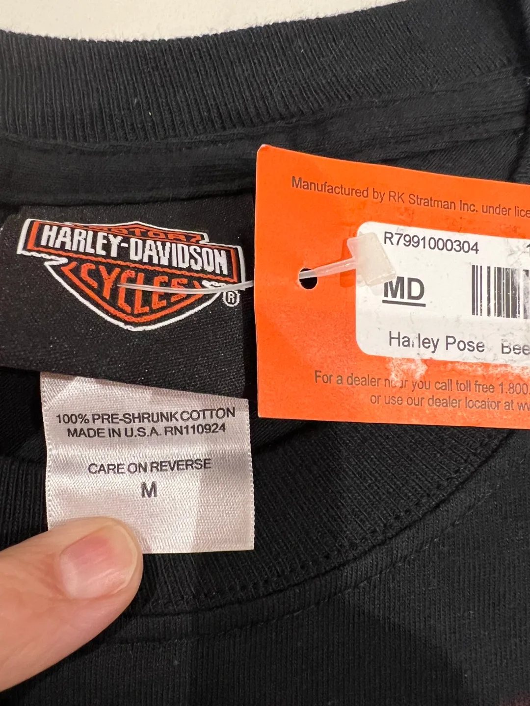 BNWT Harley Davidson T-Shirts, Med- Collectors image indicator(8)