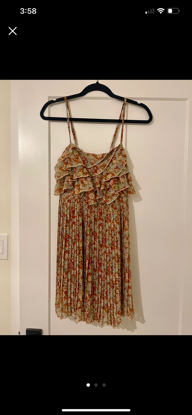 Floral Pleated Sundress