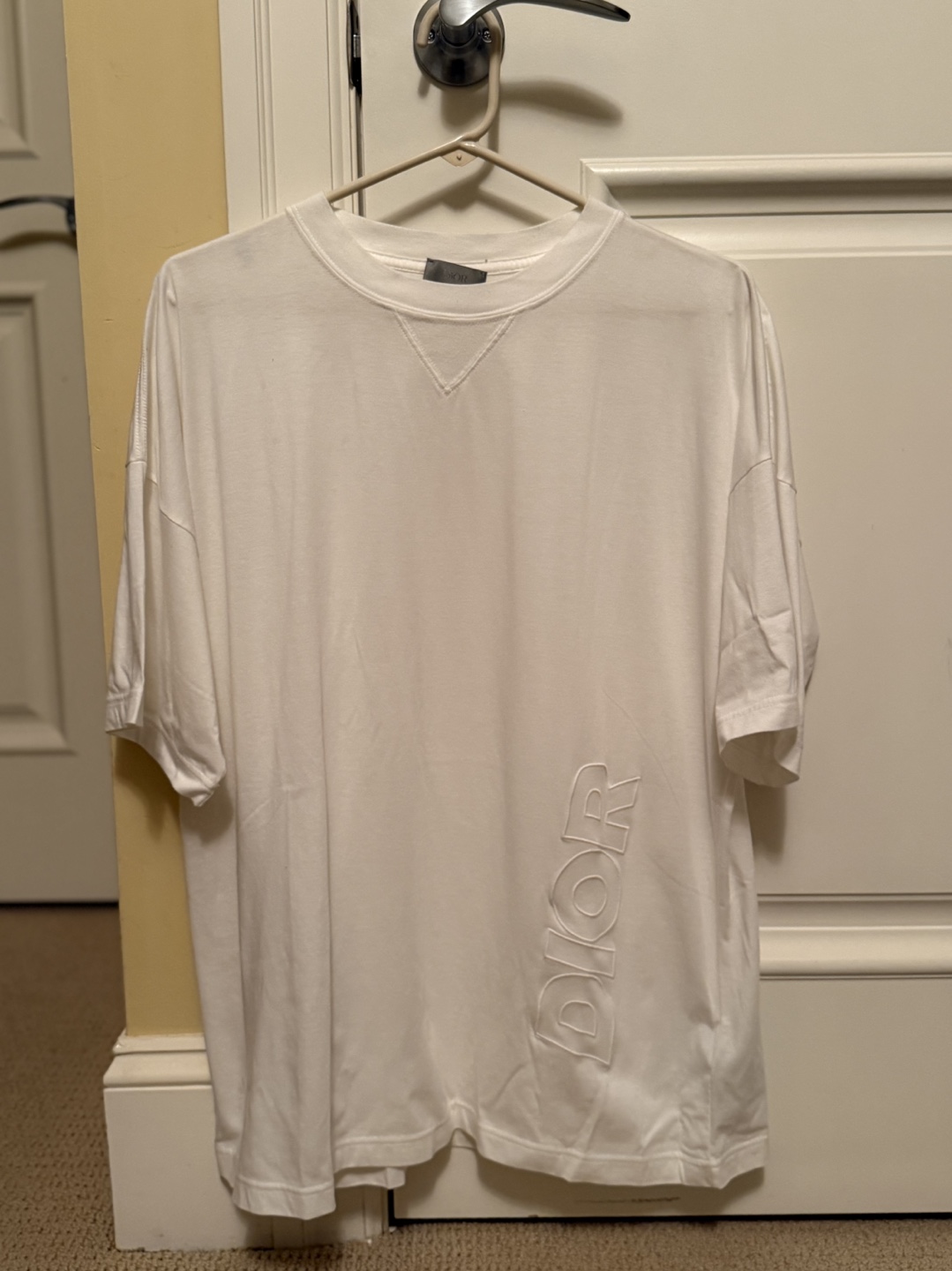 Dior and Parley Men’s White T-Shirt - Size Small