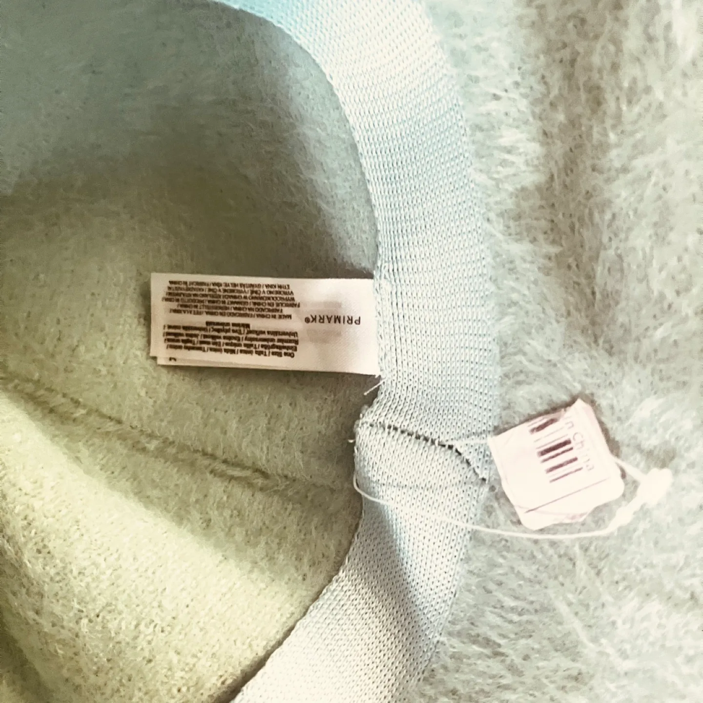 Wool Mint Green Fuzzy Bucket Hat image indicator(5)