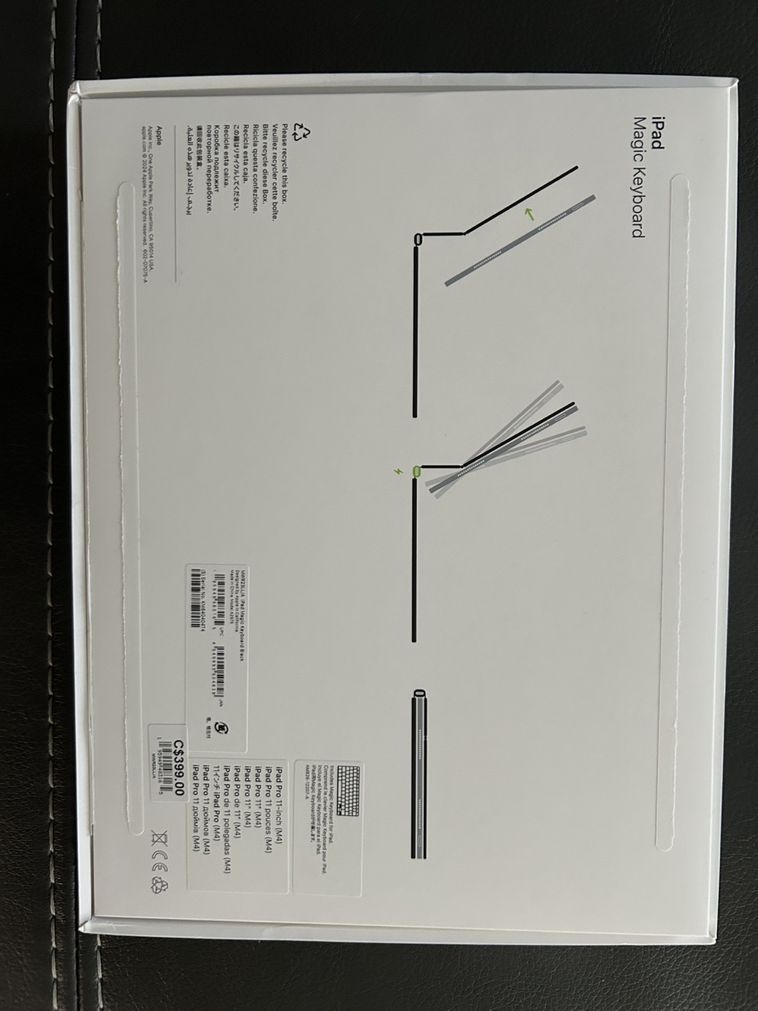 Brand New Apple iPad Magic Keyboard - Black - photo 2