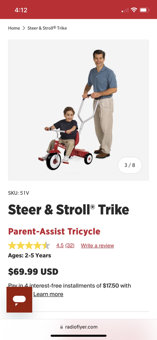 Radio Flyer Tricycle - photo 4