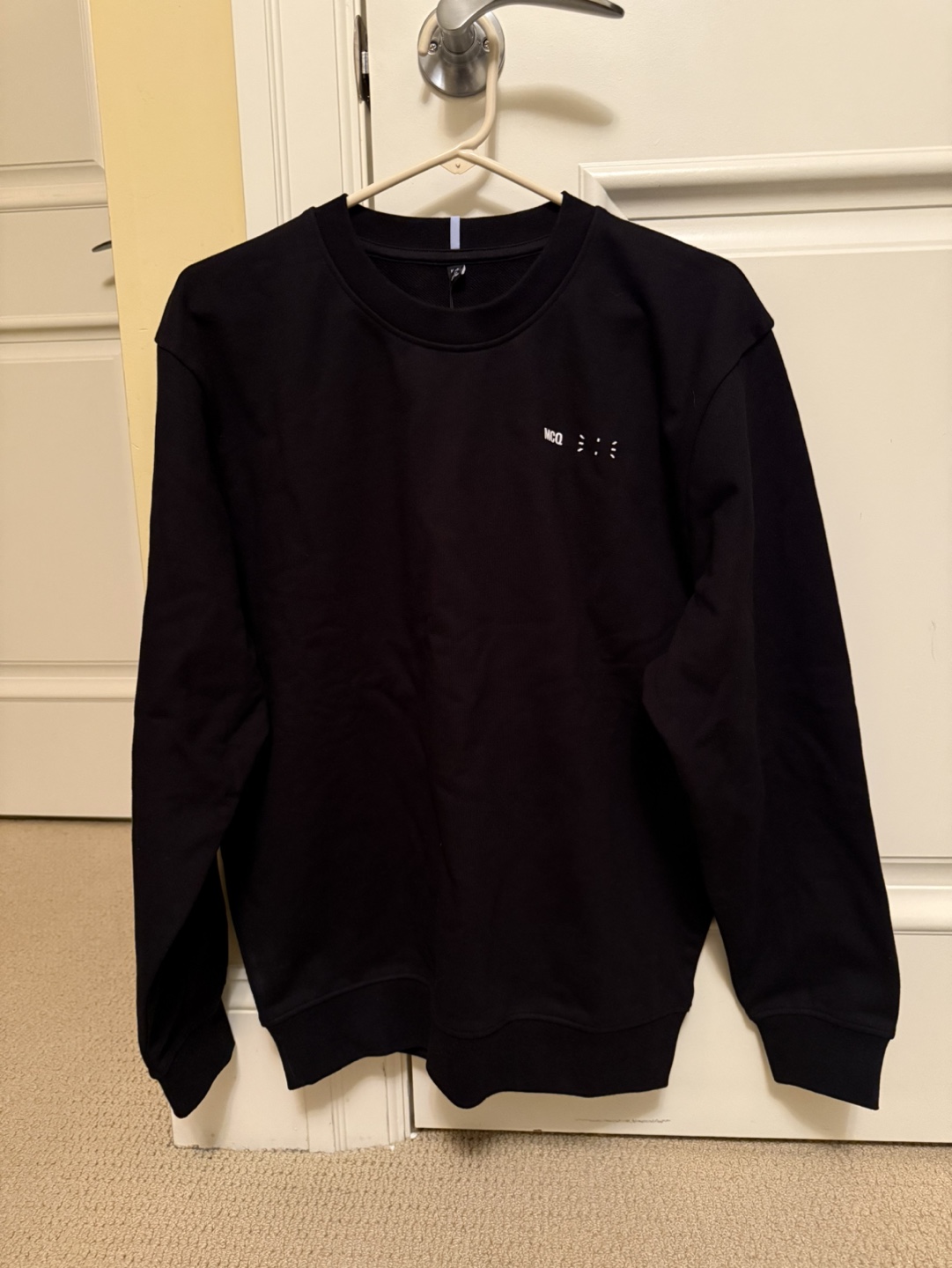 MCQ Black Crewneck Sweatshirt - Men’s Small