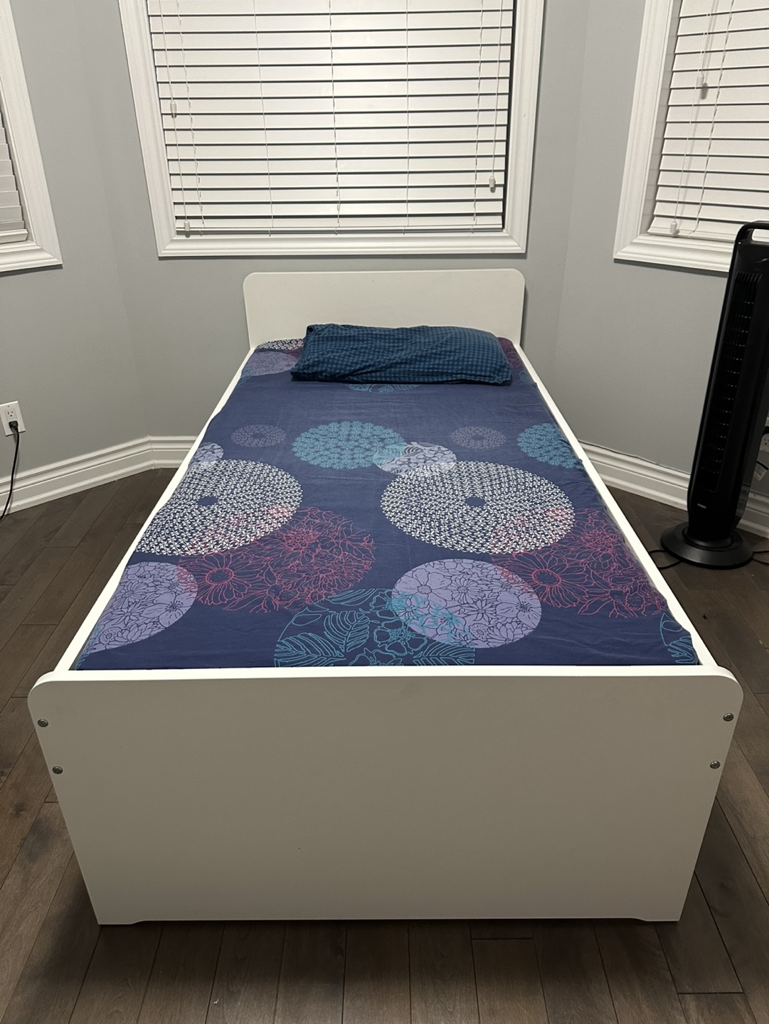 IKEA Hemnes Single Bed Frame White