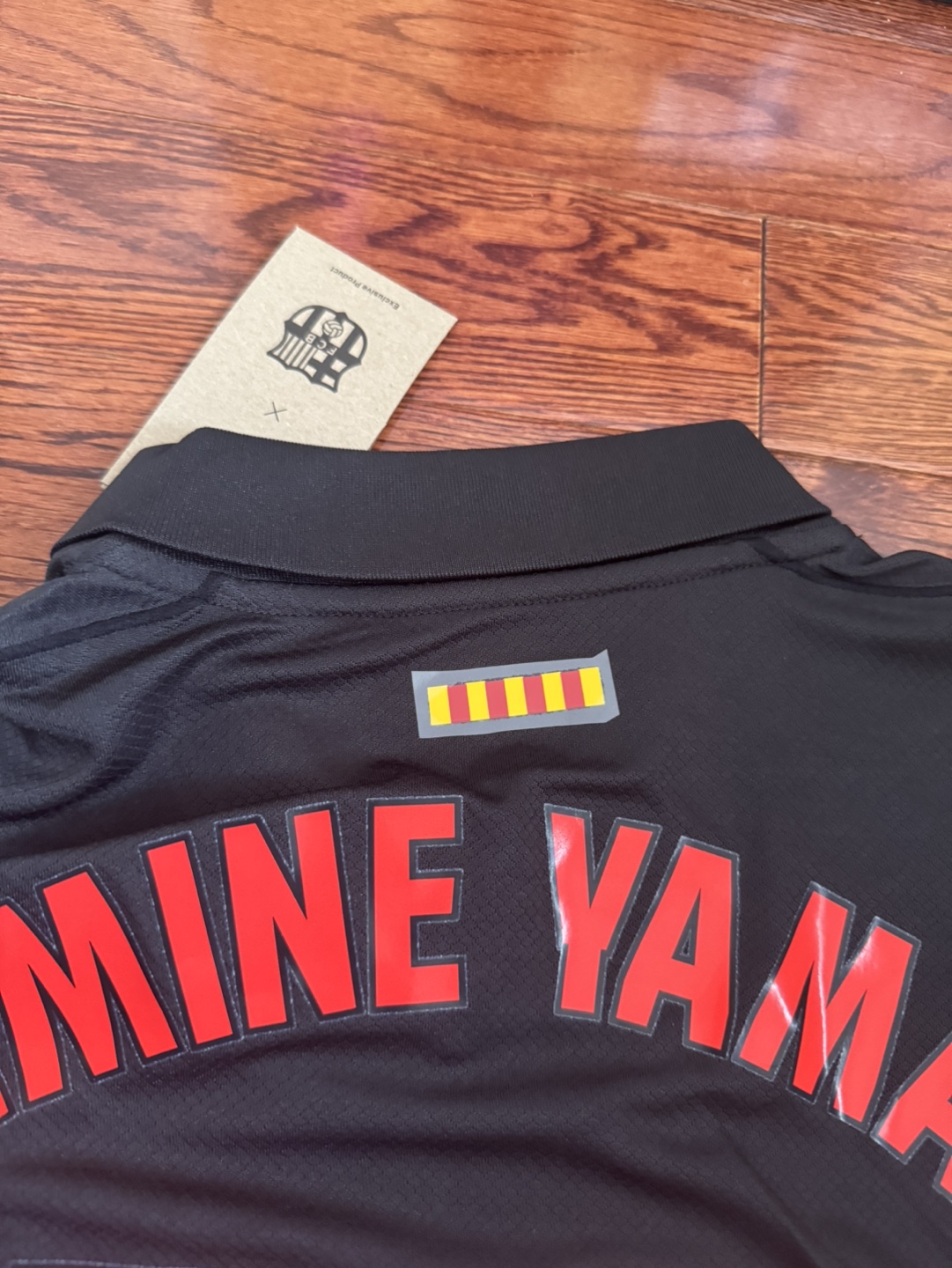 Lamina Yamal #19 FC Barcelona Black Jersey-champions league - photo 5