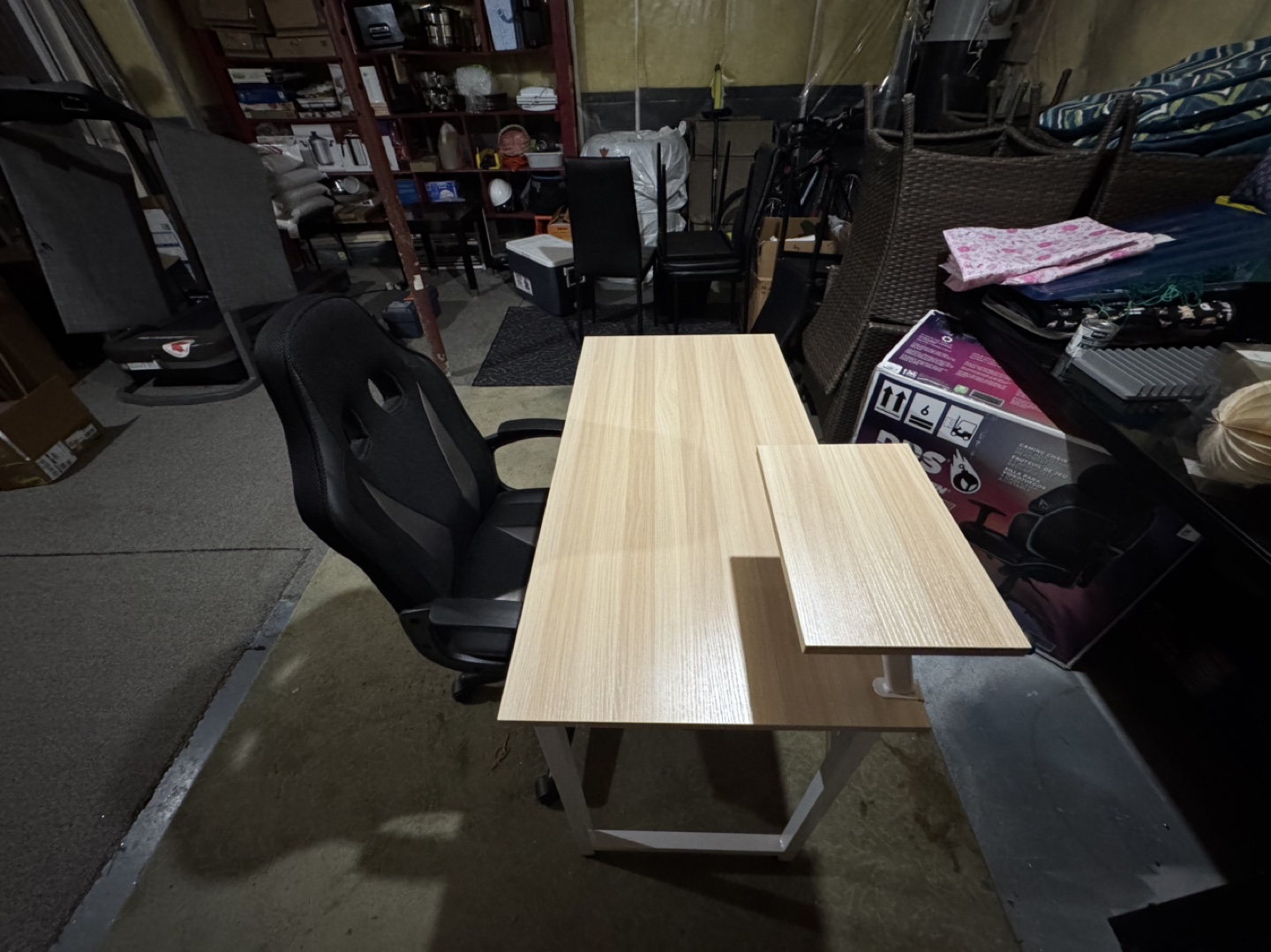 Computer Desk and Computer Chair