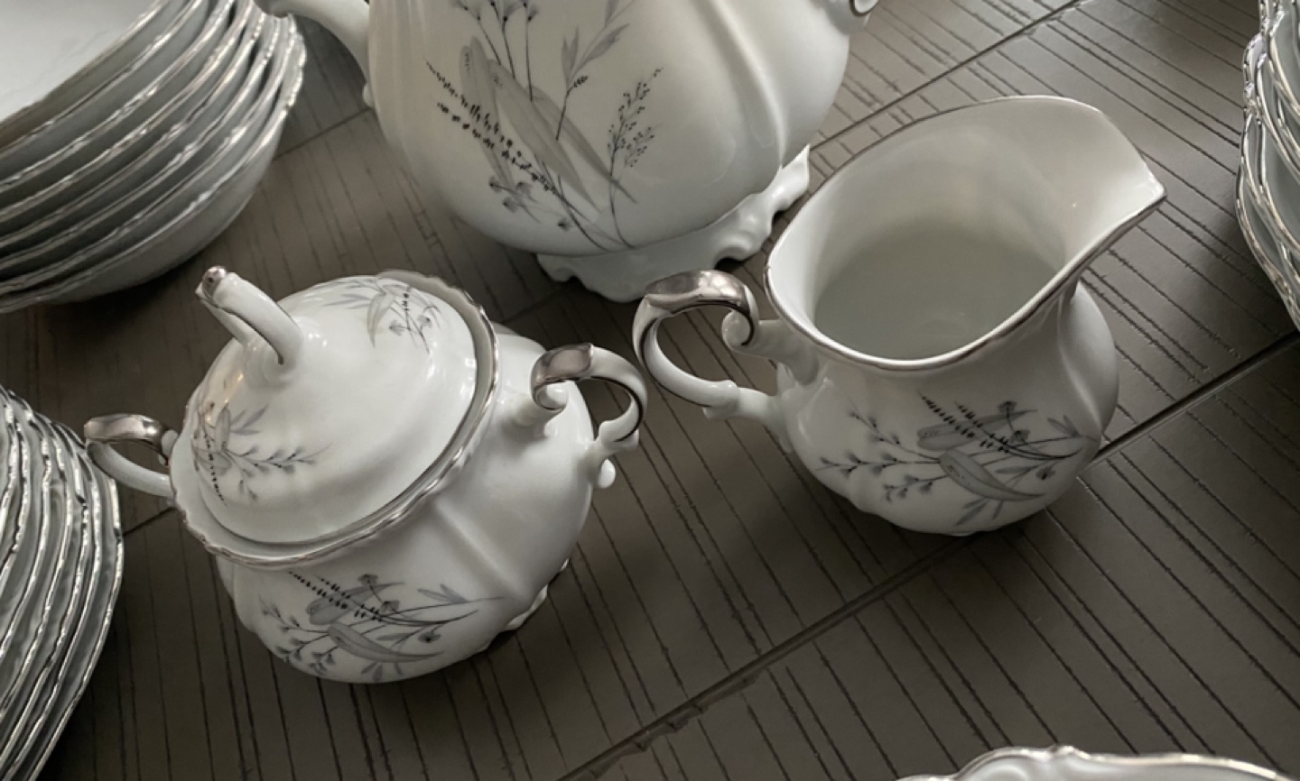 EDELSTEIN Bavaria Maria Theresa Fairfield Dinner Set CIRCA 1950s - photo 4