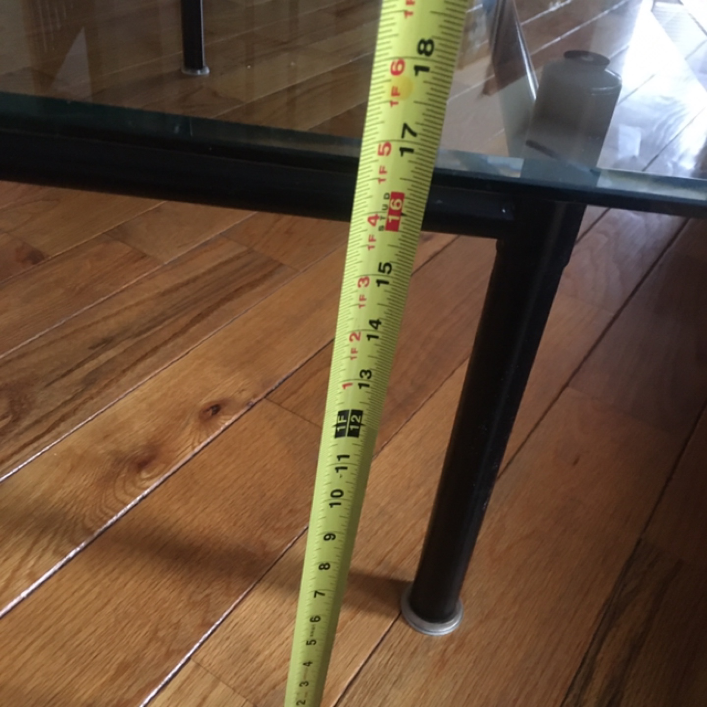 Glass top coffee table - photo 5