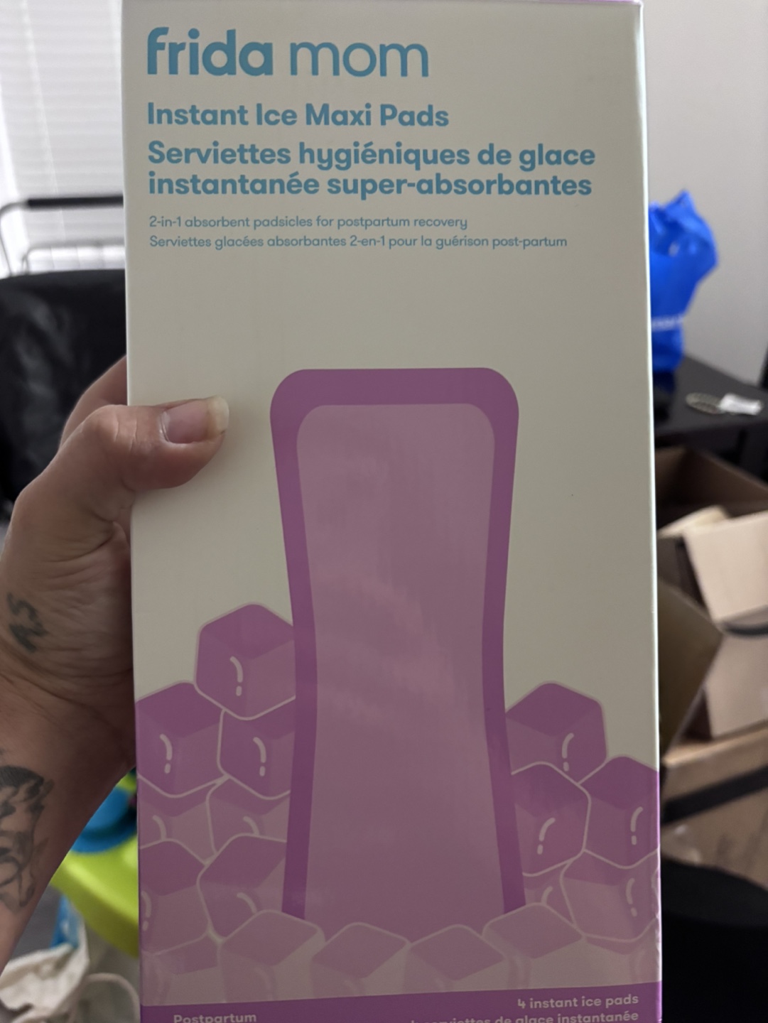 Postpartum Recovery Kit - Nursing Pads, Ice Packs & Breast Pump - photo 5