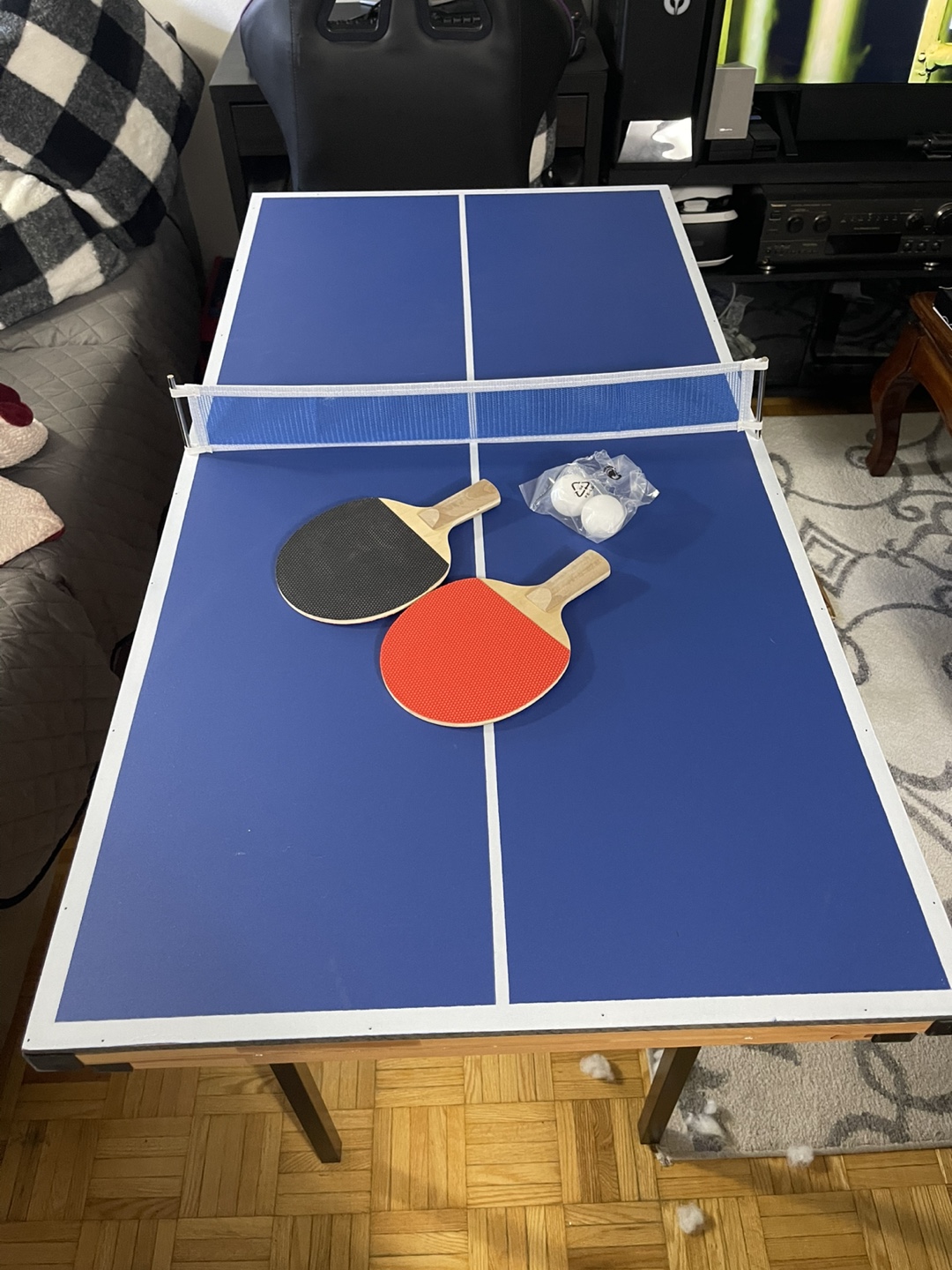 4in-1 Multi-Game Table - Pool, Ping Pong, and Curling - photo 4
