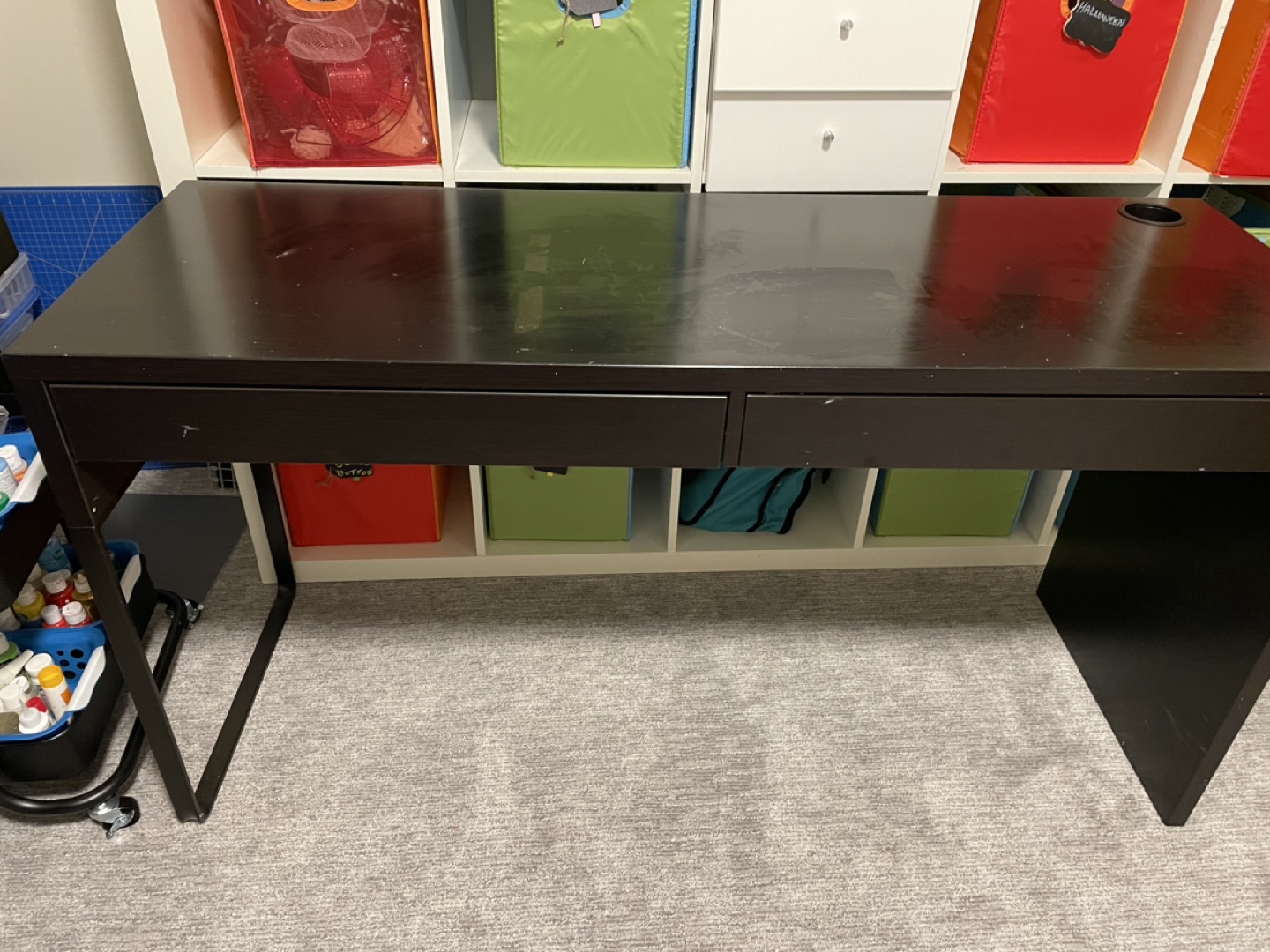 IKEA Computer Desk - Black