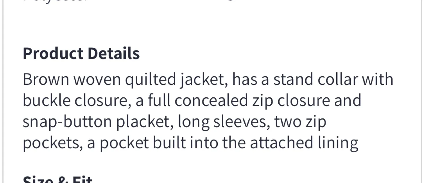 Roadster Men's Brown Quilted Jacket image indicator(5)