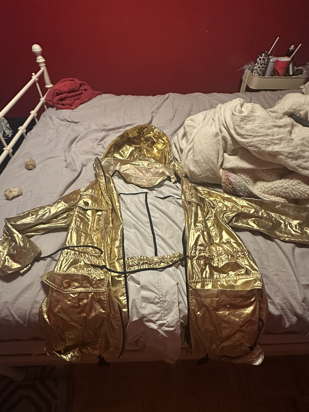 Michael Kors Gold Jacket Size Medium