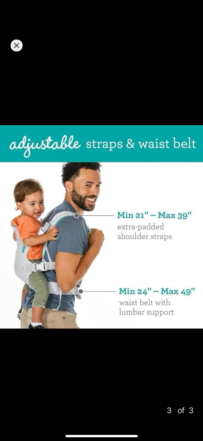 Infantino Baby Carrier - 4-Position, Adjustable image indicator(2)