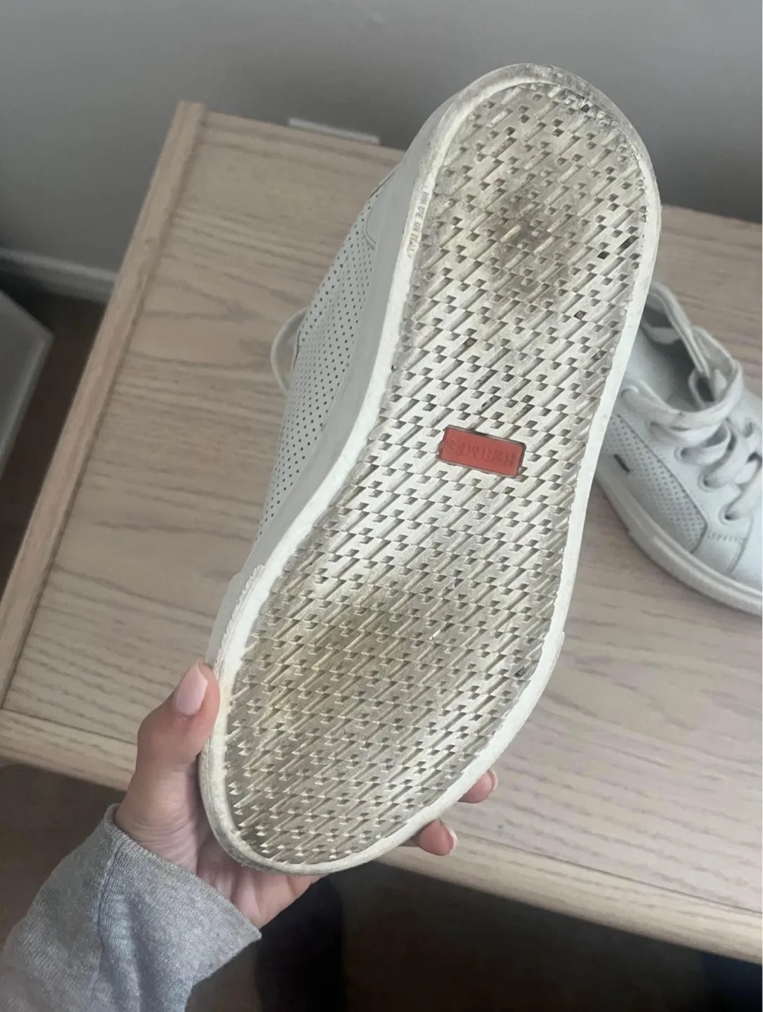 Hermes Paris Day Sneaker - White Leather image indicator(4)