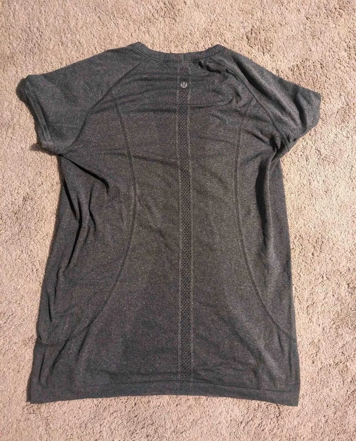 Lululemon Swiftly Tech Short Sleeve Shirt 12 black heathered image indicator(2)