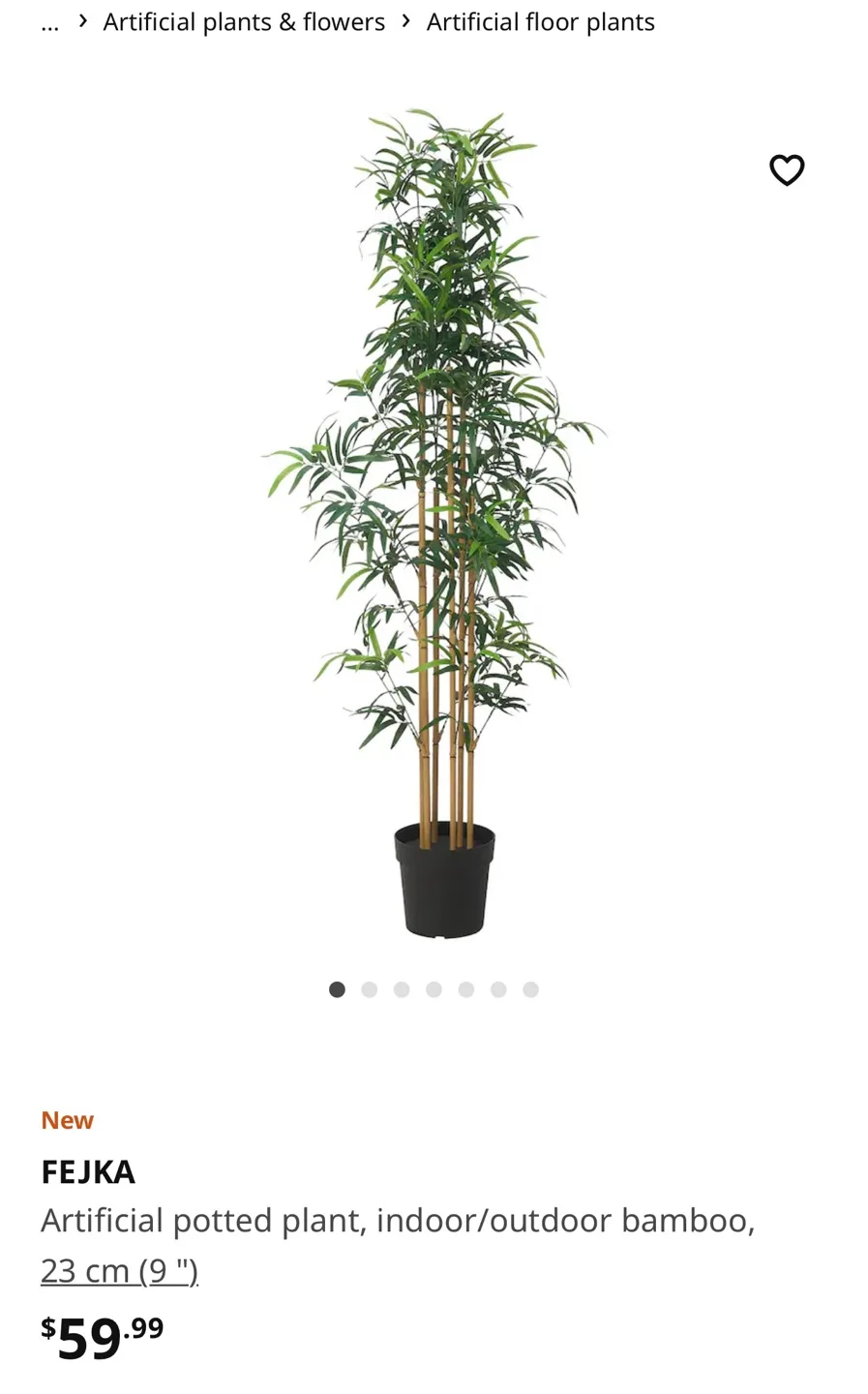 IKEA Artificial Bamboo Plant image indicator(2)