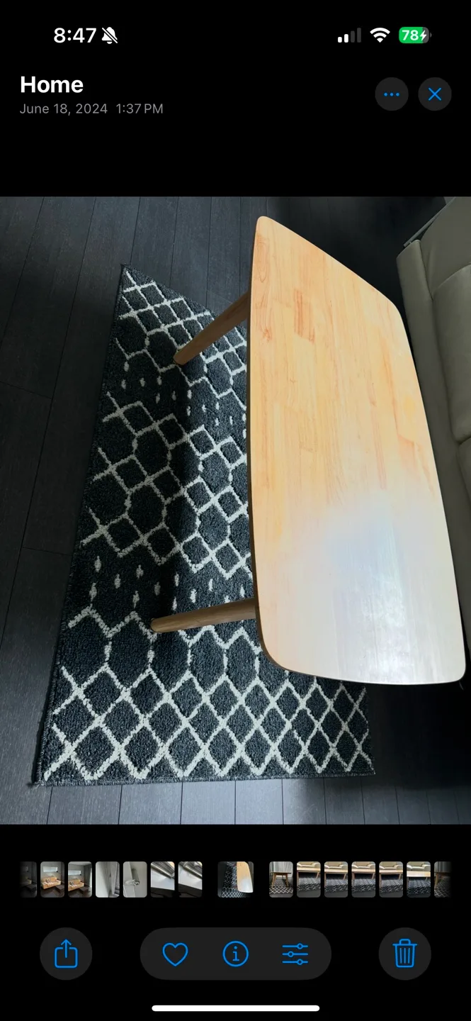 Coffee Table - Light Wood image indicator(2)