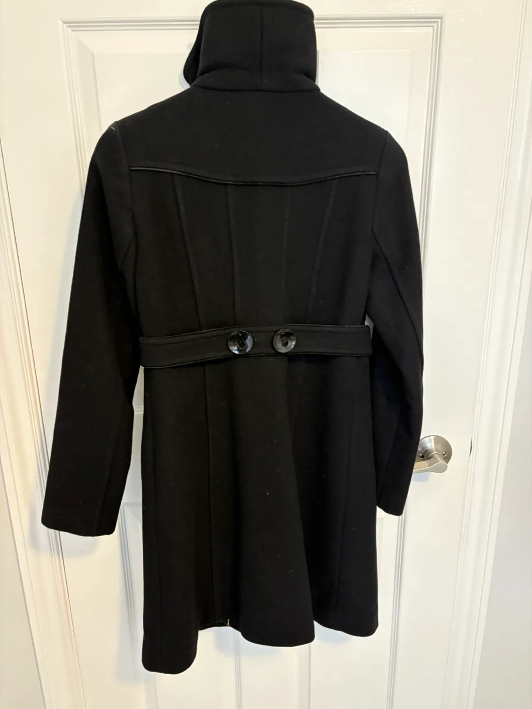 Soia & Kyo Black wool Peacoat image indicator(4)