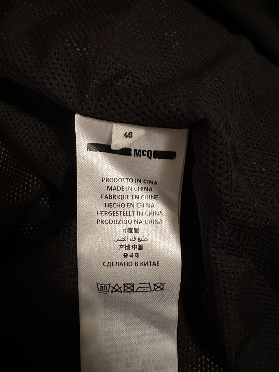 McQ Alexander McQueen Men's Jacket Size 46 - photo 5