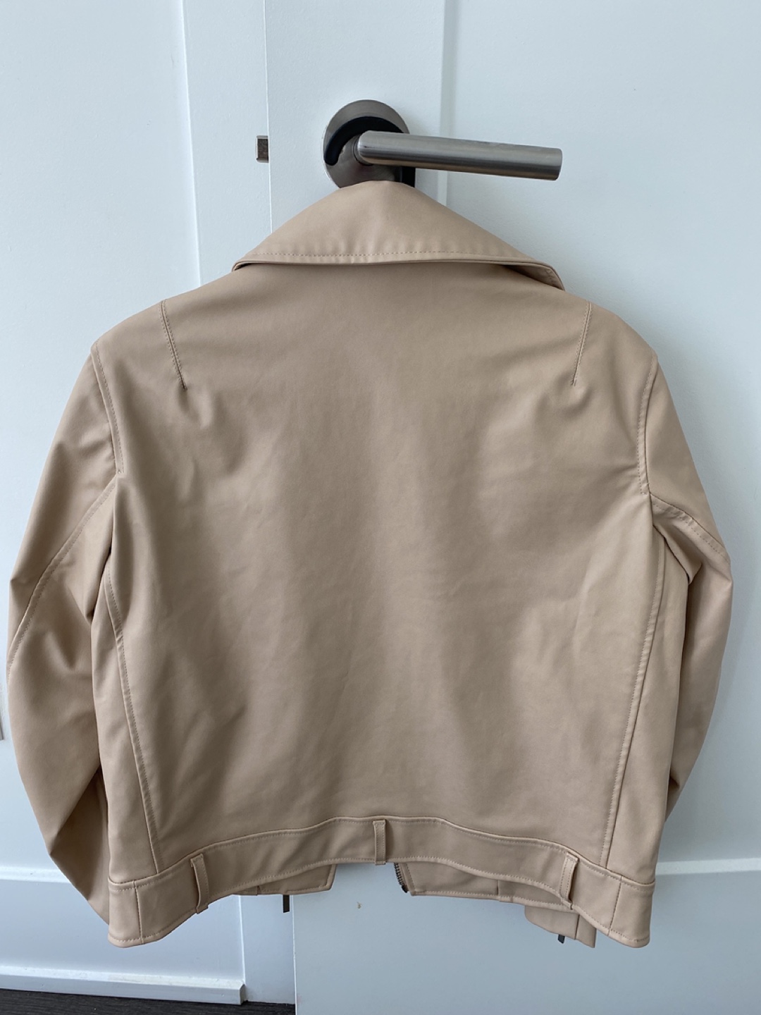 Mistress Rocks Los Angeles Beige Faux Leather Jacket - XS - photo 2