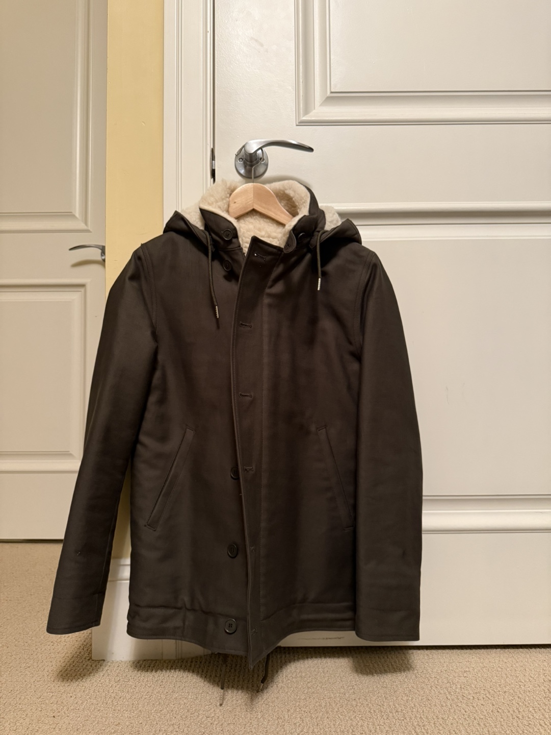 Sandro Men’s Jacket - Olive Green - XS - photo 2
